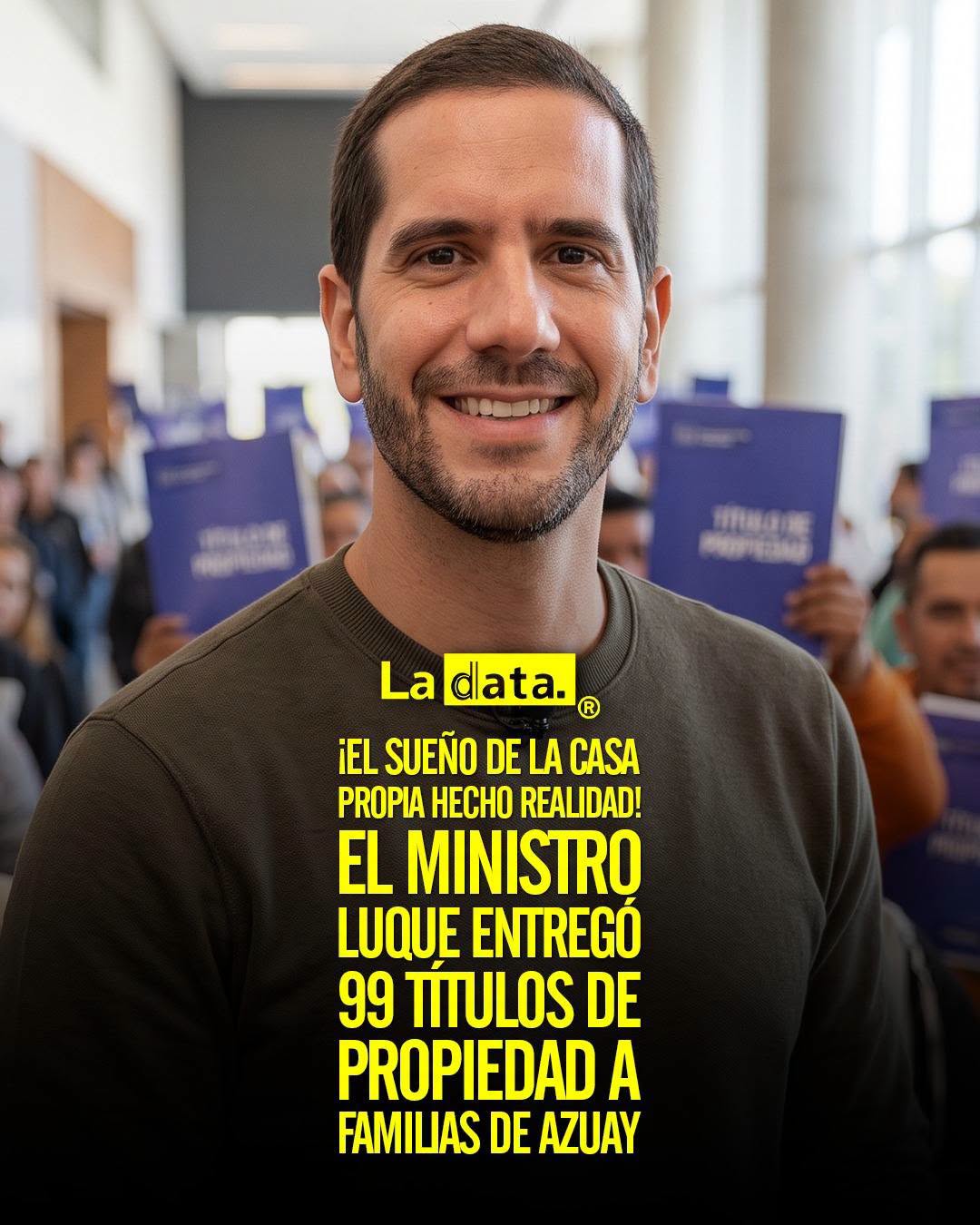 @ladataec 👈 ‎ ‎#ladata #TendenciaPolítica #MinistroLuque #Cuenca