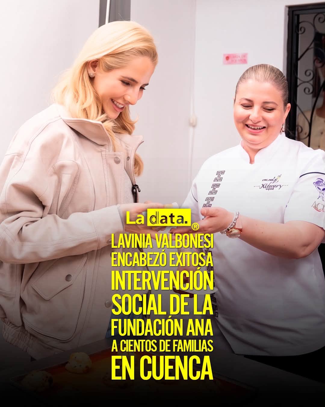 @ladataec 👈 ‎ ‎#ladata #TendenciaPolítica #LaviniaValbonesi #FundaciónAna