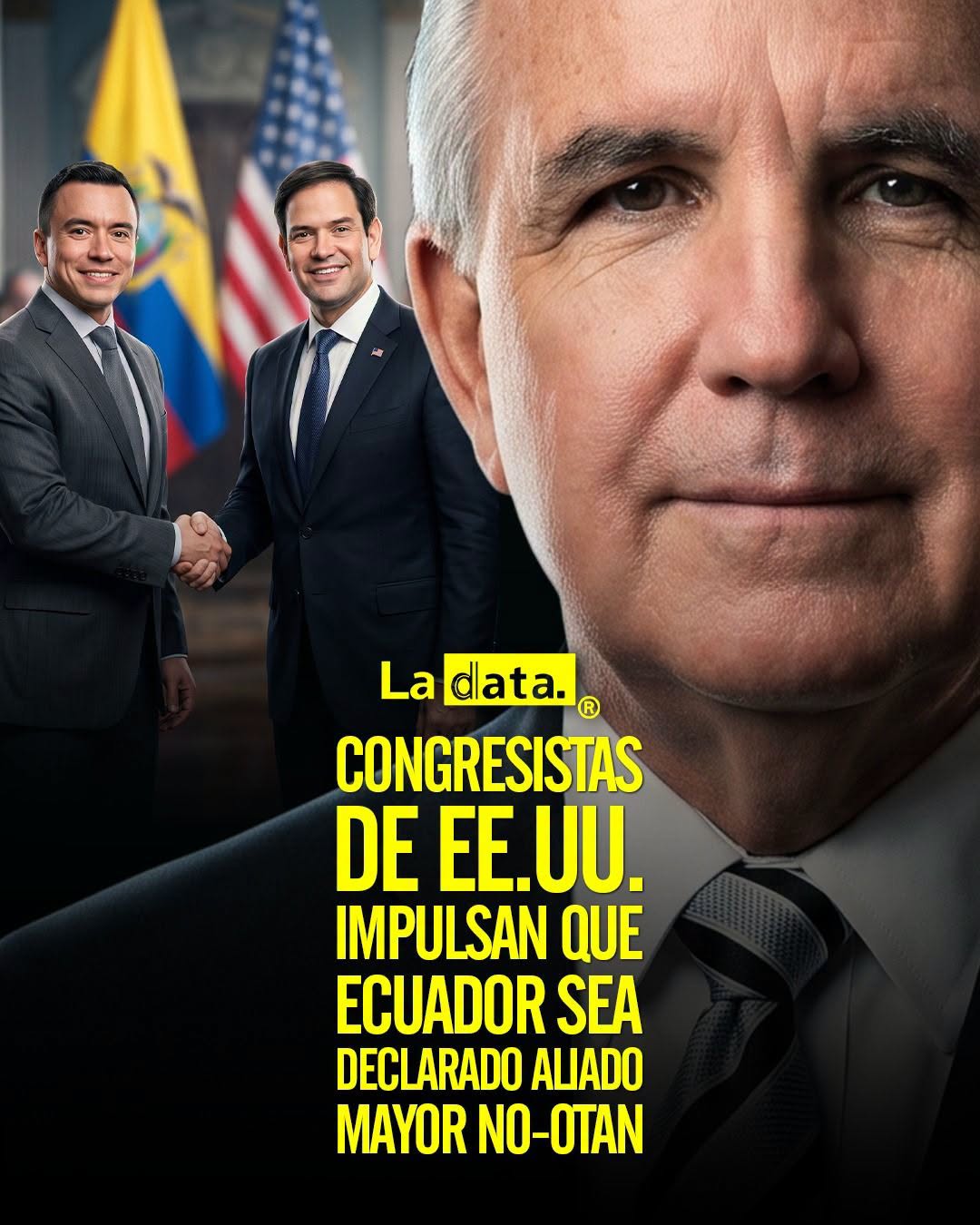 @ladataec #ladata #TendenciaPolítica #EstadosUnidos #DanielNoboa