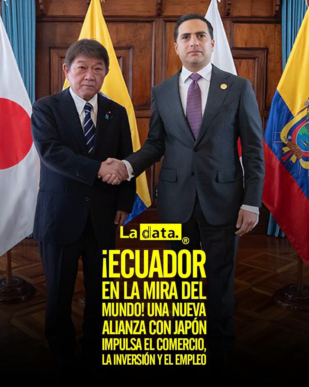 @ladataec 👈 #ladataec #tendenciapolitica #ecuador #japon