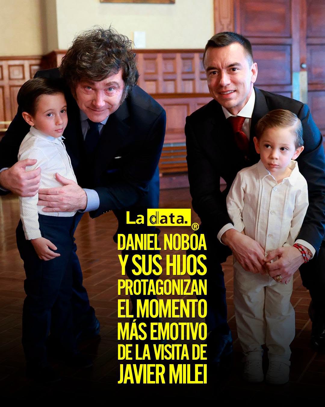 @ladataec👈 #ladata #TendenciaPolítica #DanielNoboa #JavierMilei #Ecuador