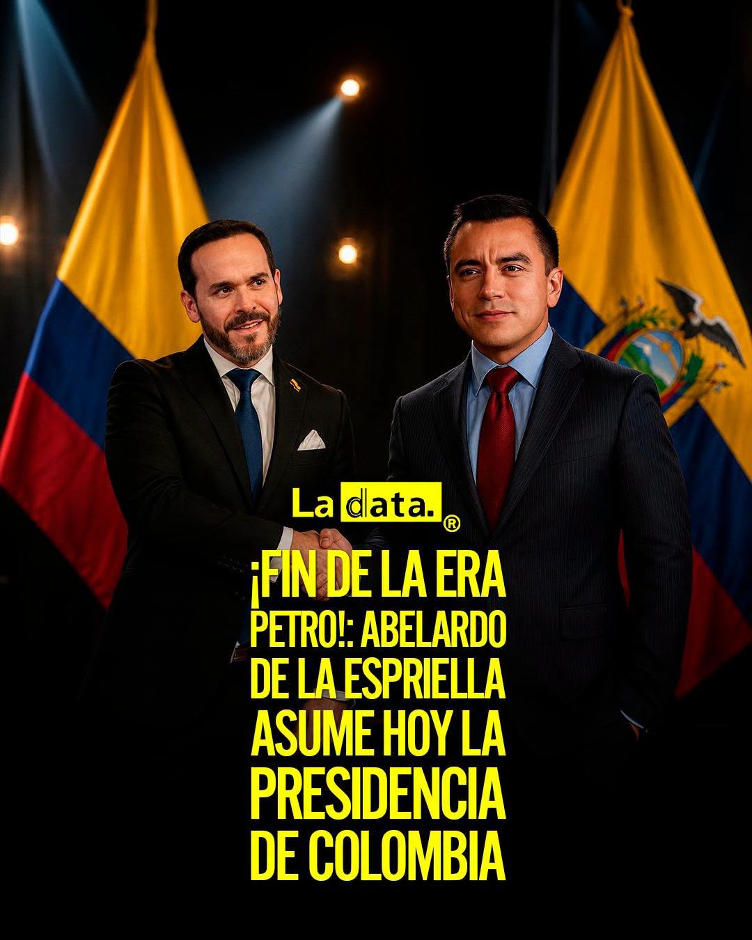 @ladataec 👈 #ladataec #tendenciapolitica #colombia #Ecuador