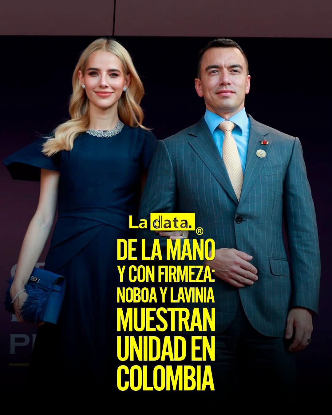 @ladataec👈 #LaData #TendenciaPolitica #DanielNoboa #LaviniaValbonesi