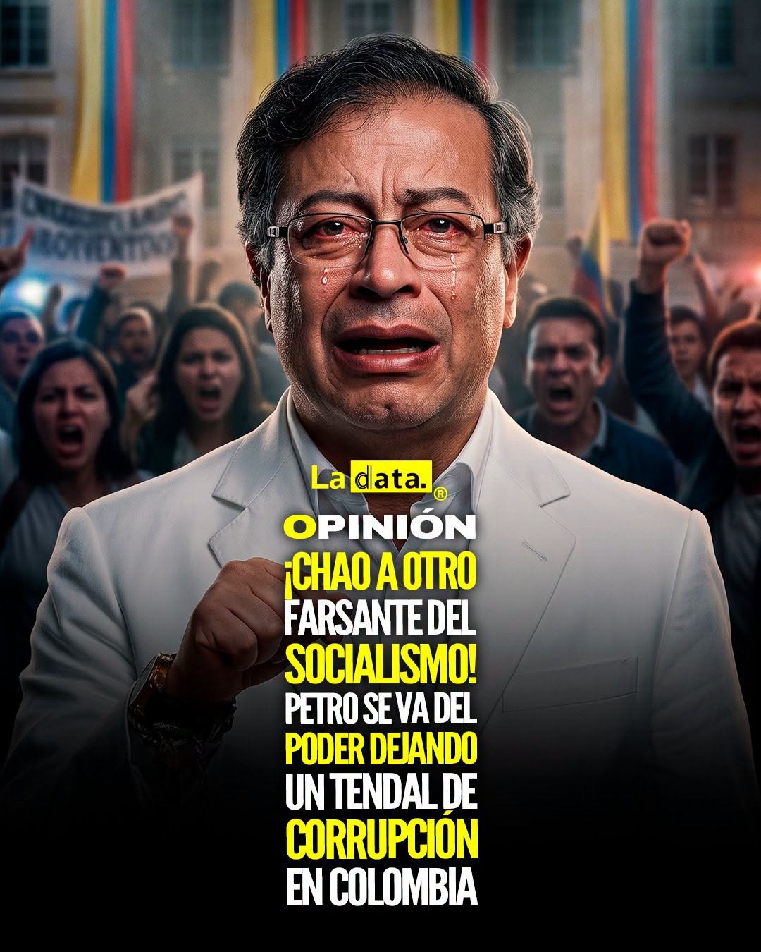 @ladataec 👈 ‎ ‎#ladata #TendenciaPolítica #GustavoPetro #Colombia