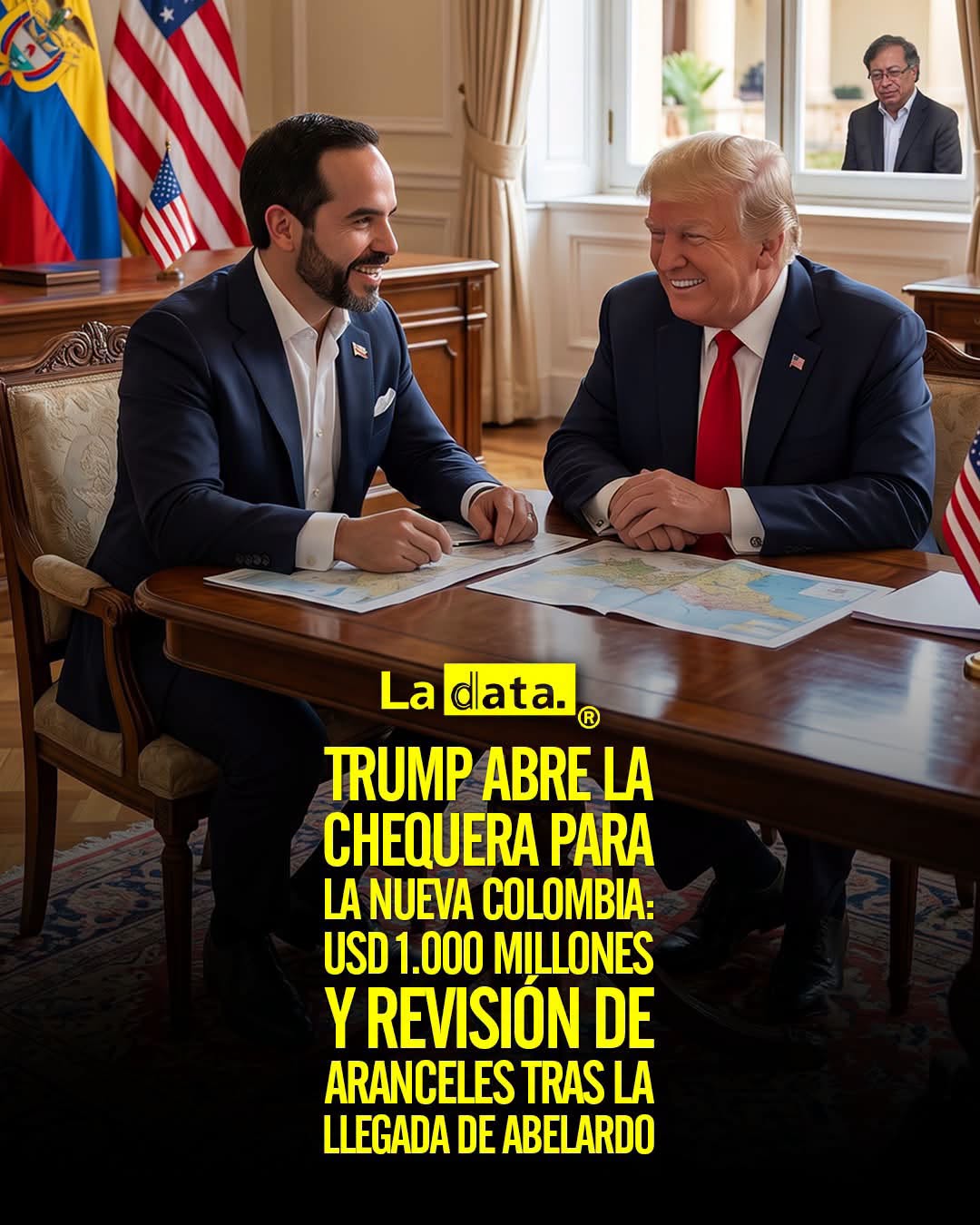 @ladataec👈 #ladata #TendenciaPolítica #Colombia #EEUU