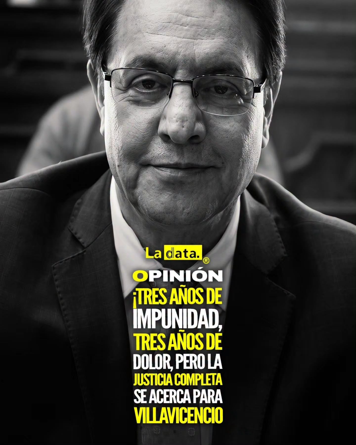 La Data ® 👈 ‎ ‎#ladata #TendenciaPolítica #FernandoVillavicencio #TresAños