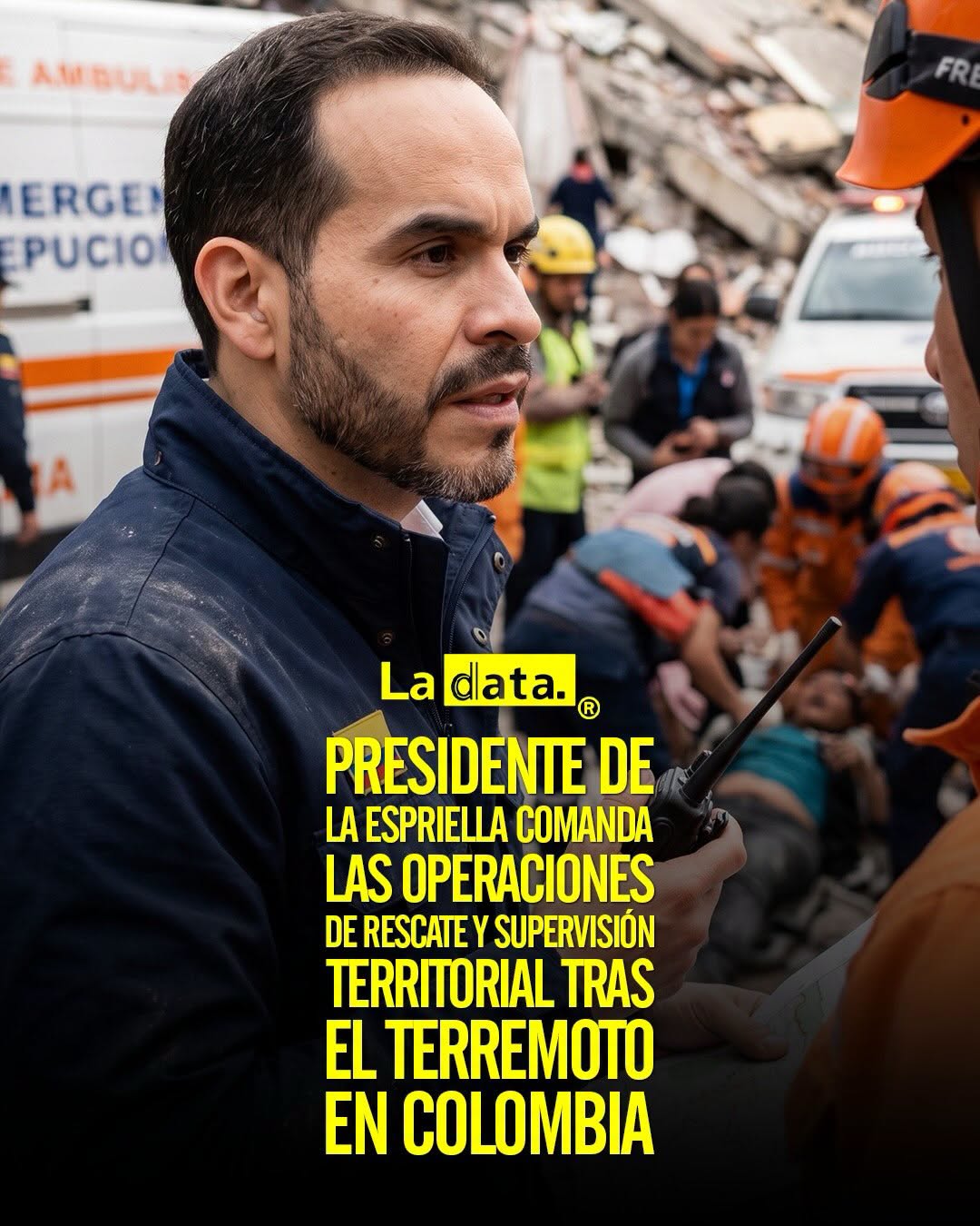 La Data ® 👈 ‎ ‎#ladata #TendenciaPolítica #Terremoto #Colombia