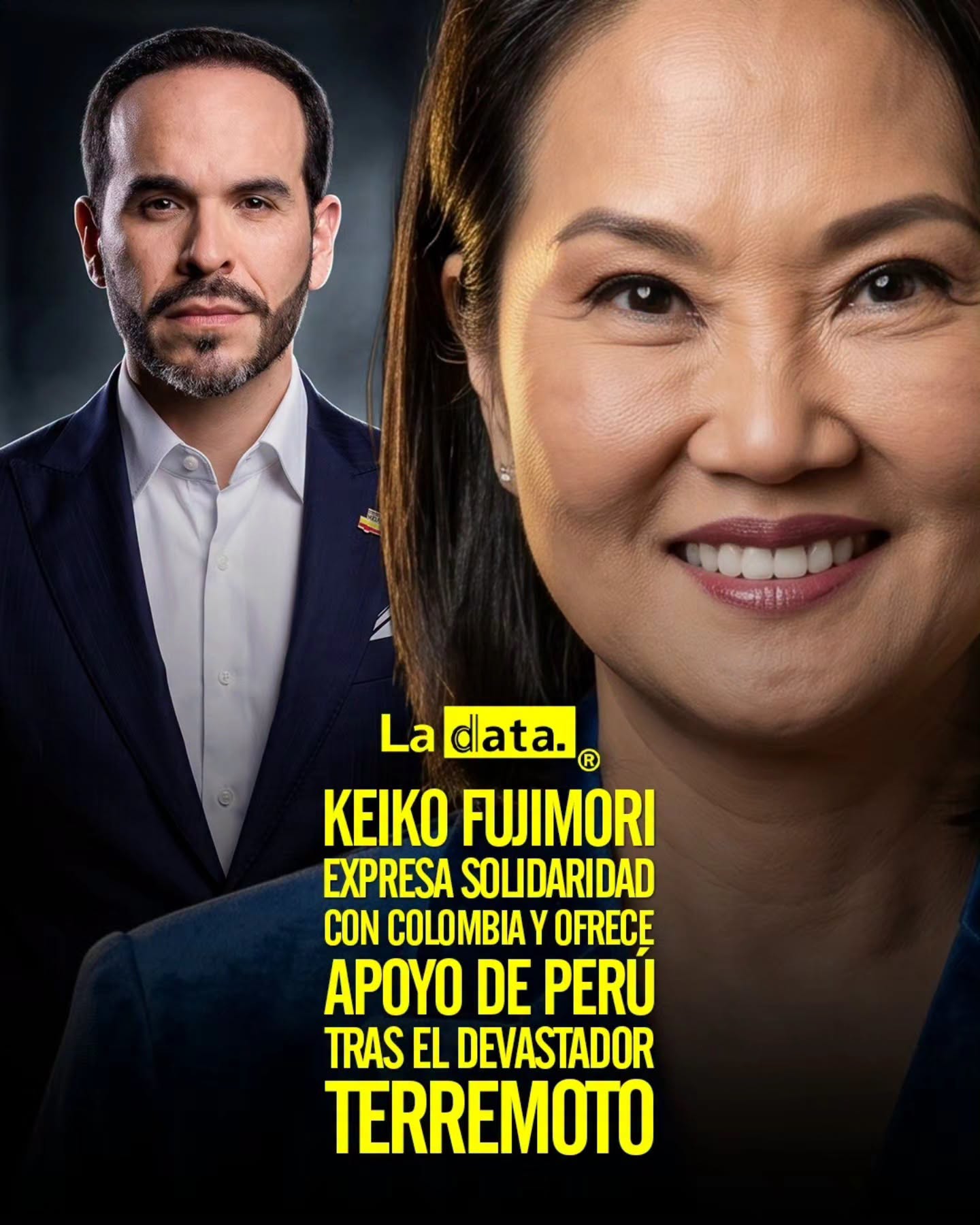 La Data ®👈 #ladata #TendenciaPolítica #KeikoFujimori #Colombia