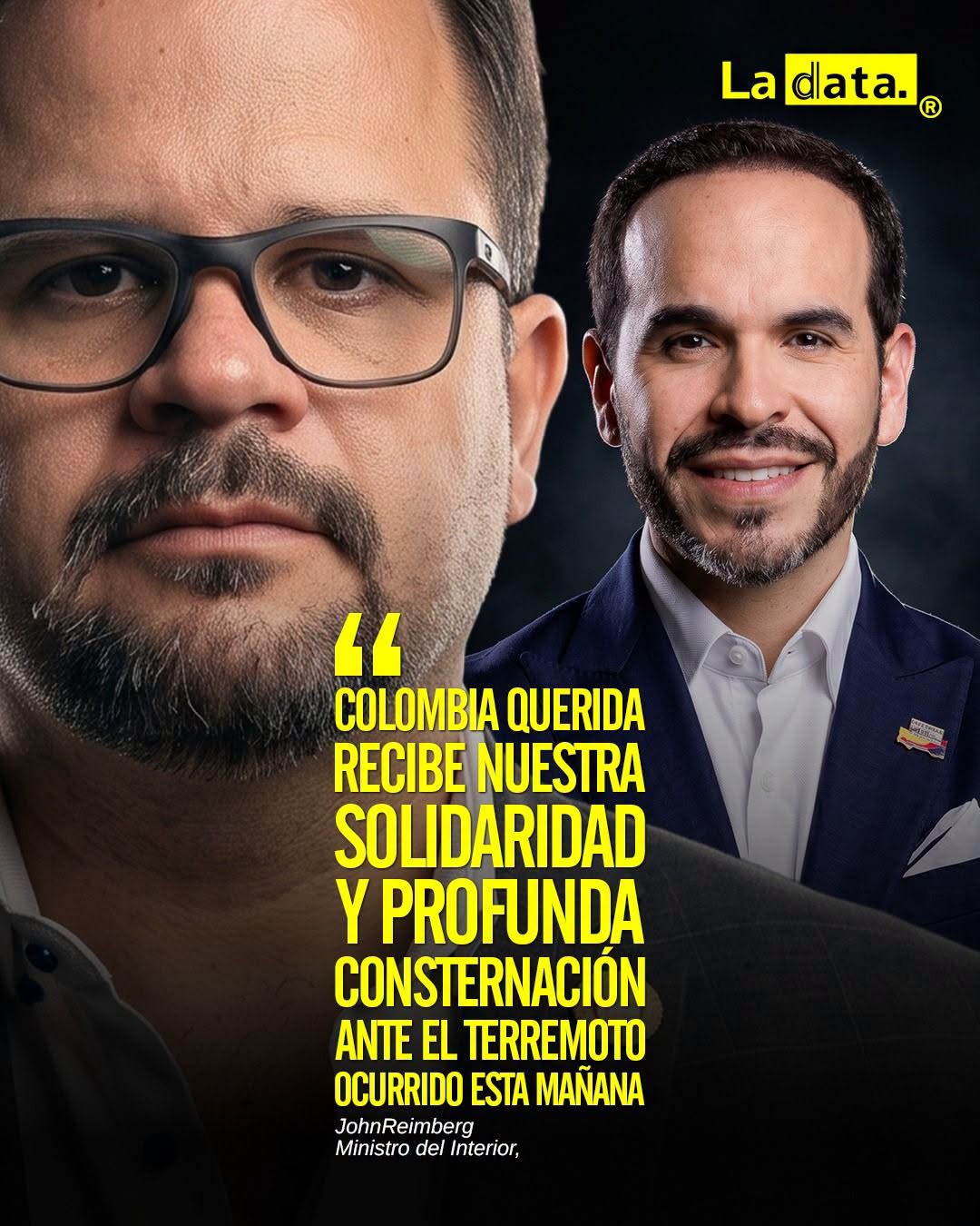 @ladataec👈 #ladata #TendenciaPolítica  #Colombia #JohnReimberg
