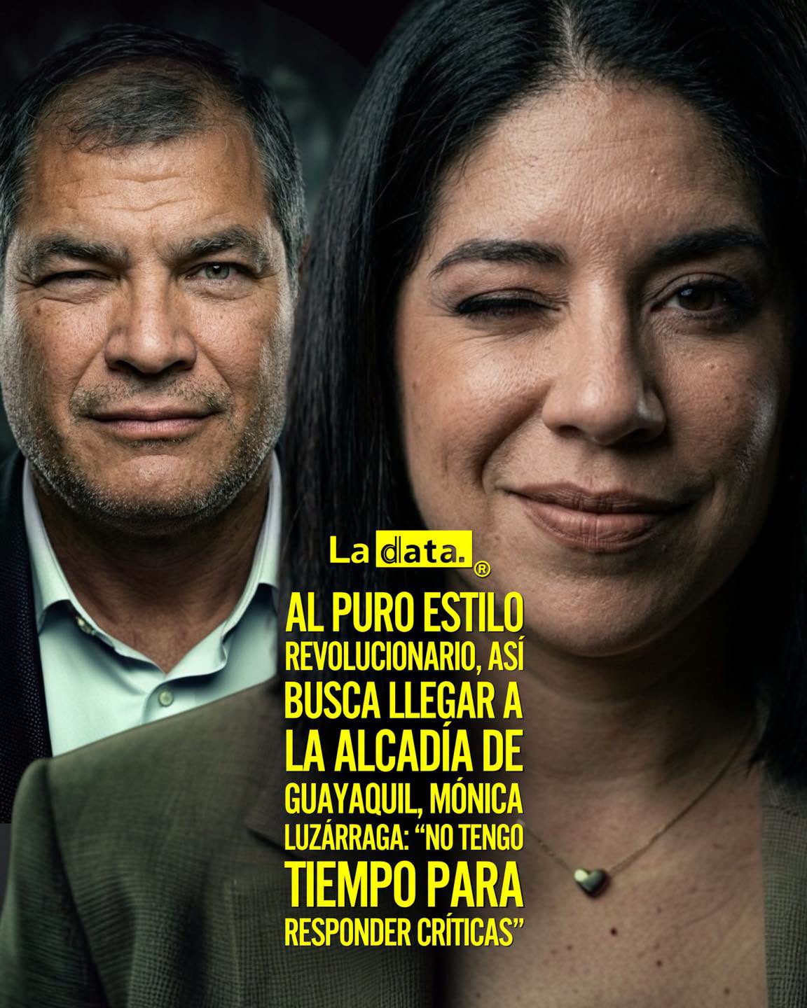 La Data 👈 #ladata #tendenciapolítica #mónicaluzárraga #guayaquilcity