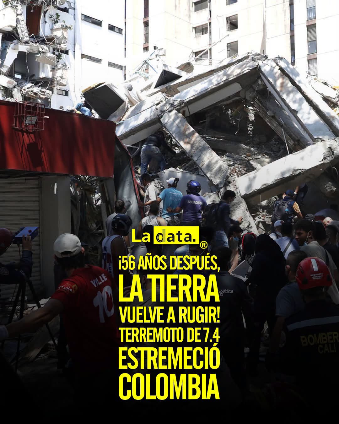 @ladataec👈 #ladata #TendenciaPolítica #Colombia #Terremoto