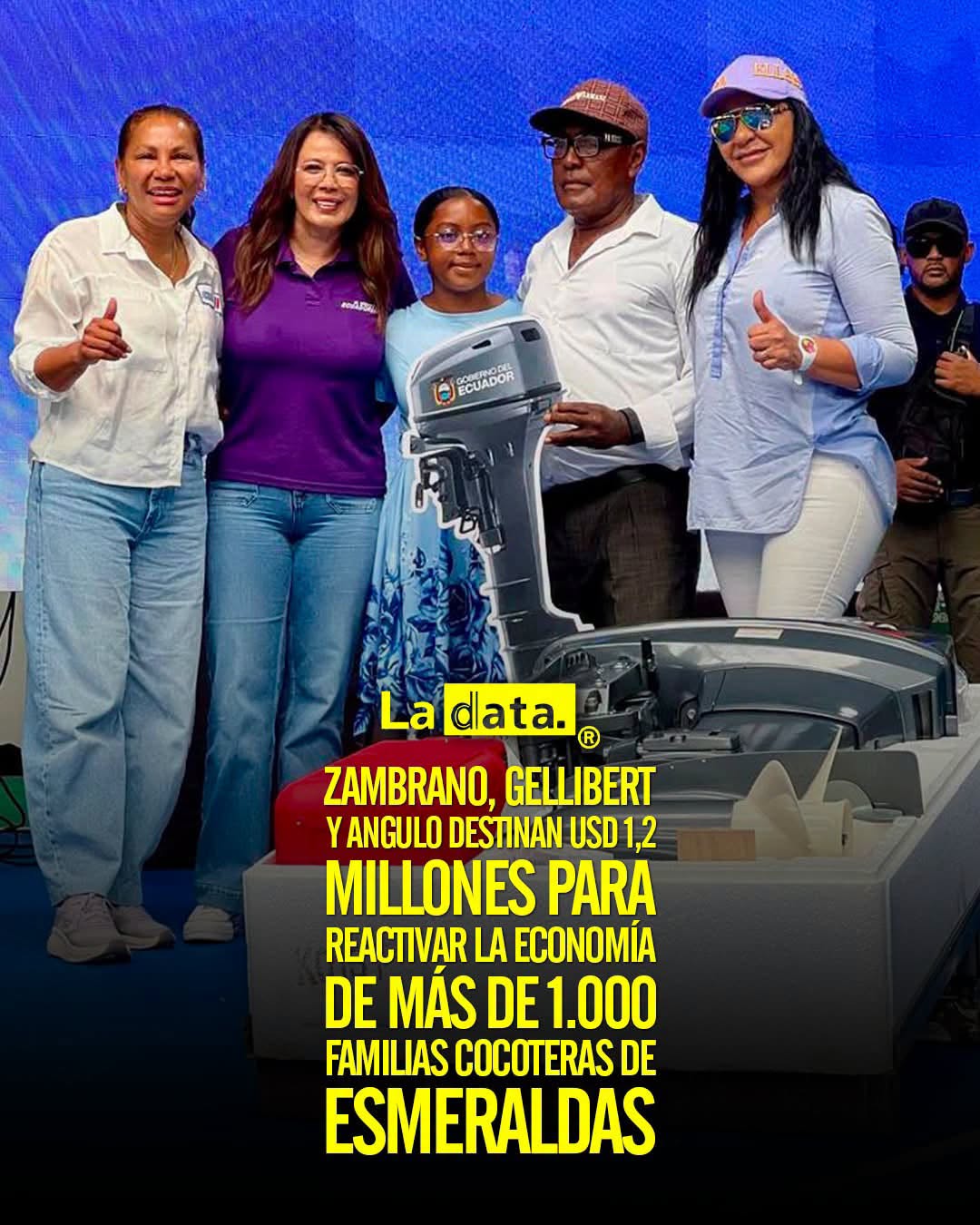 @ladataec 👈 ‎ ‎#ladata #TendenciaPolítica #Esmeraldas #RobertaZambrano