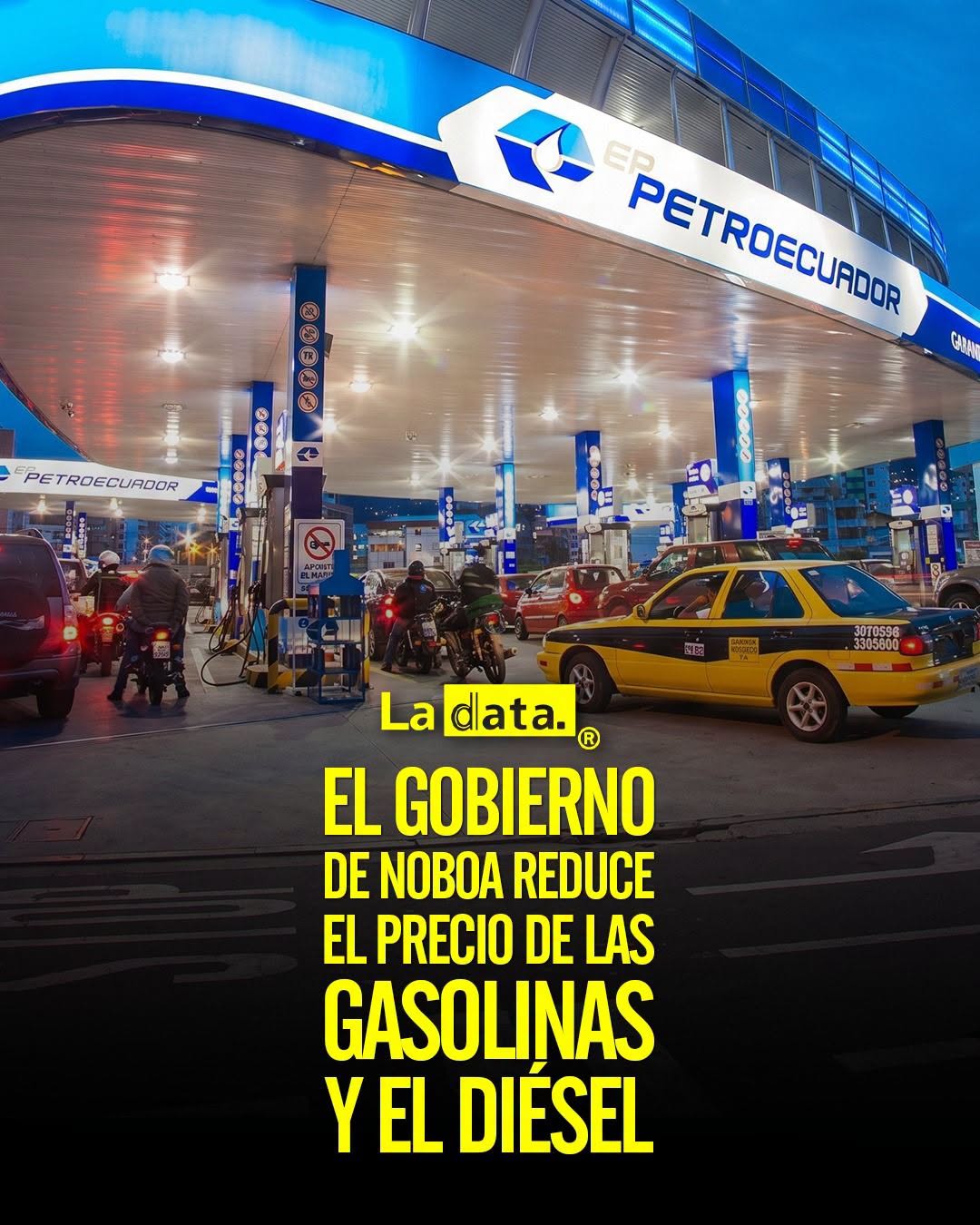 @ladataec 👈 #ladata #TendenciaPolítica #Gasolina #GobiernoNacional
