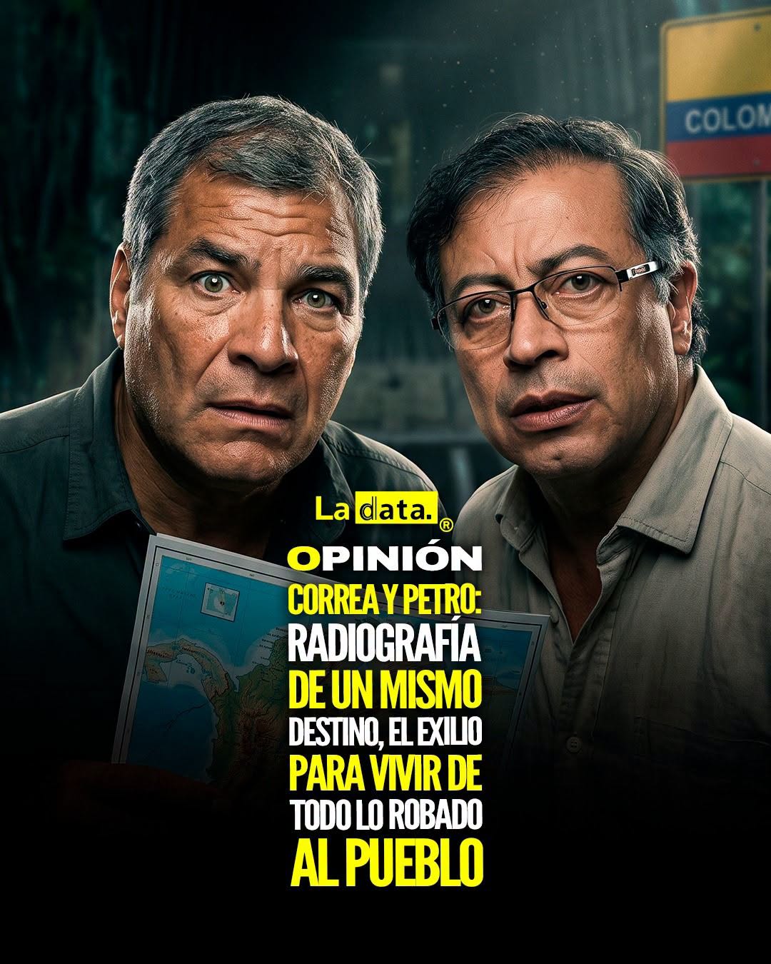 @ladataec  #ladata #TendenciaPolítica #GustavoPetro #RafaelCorrea