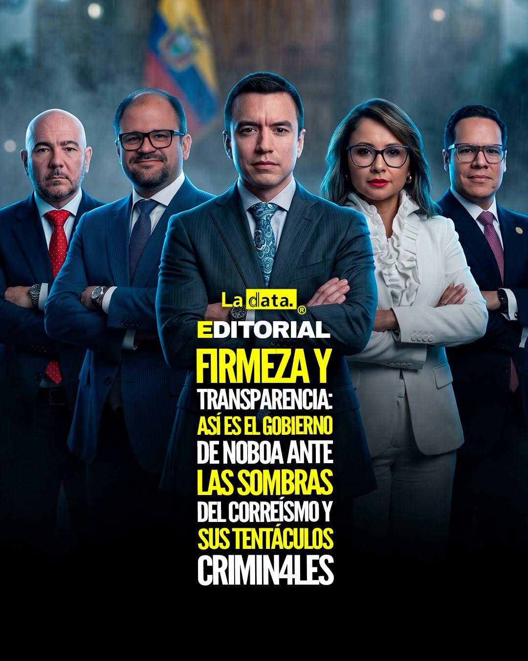 @ladataec 👈 ‎#ladata #TendenciaPolítica #DanielNoboa #Ecuador