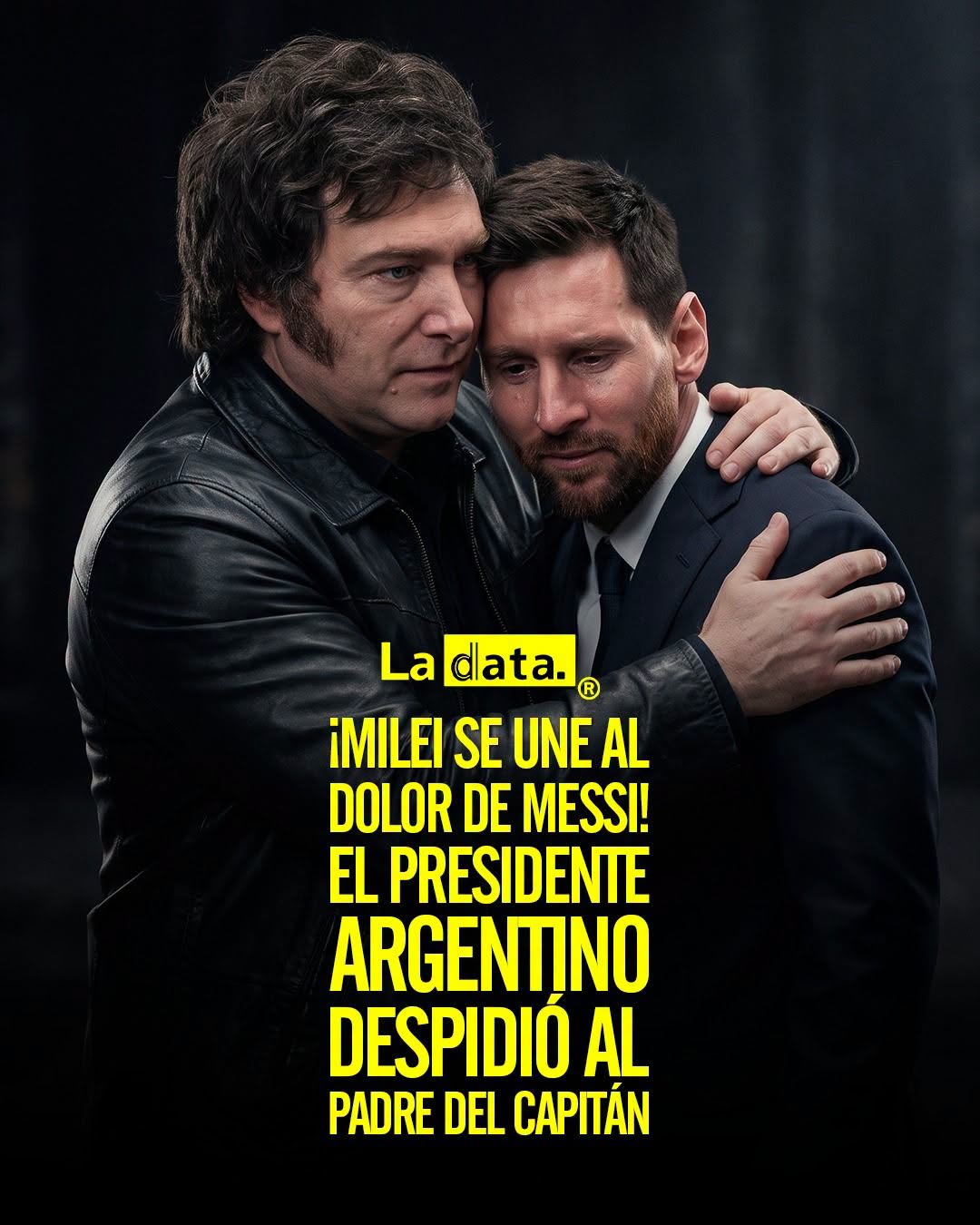 @ladataec👈 #ladata #TendenciaPolítica #JavierMilei #Messi