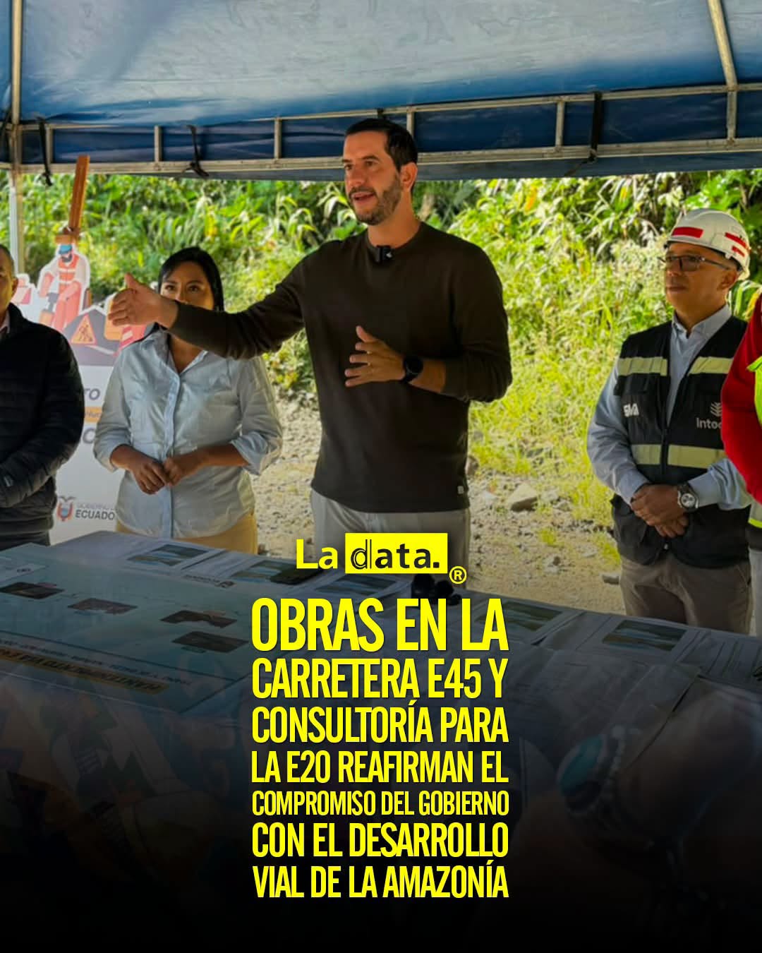 @ladataec 👈 ‎ ‎#ladata #TendenciaPolítica #RobertoLuque #Vías