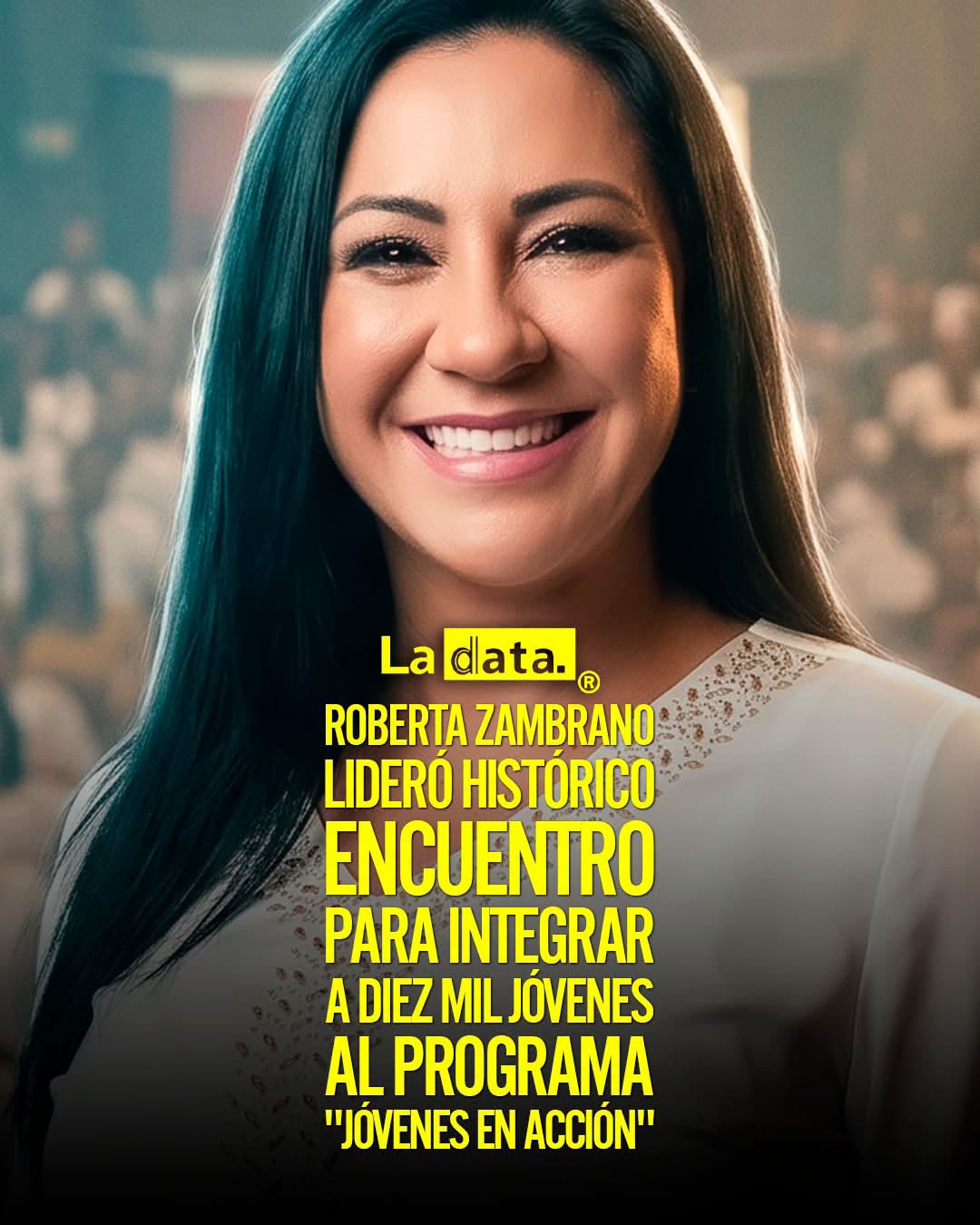 @ladataec 👈 ‎ ‎#ladata #TendenciaPolítica #RobertaZambrano #Esmeraldas