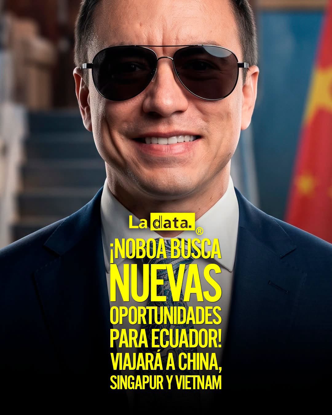 @ladataec👈 #ladata #TendenciaPolítica #DanielNoboa #Ecuador #Asia