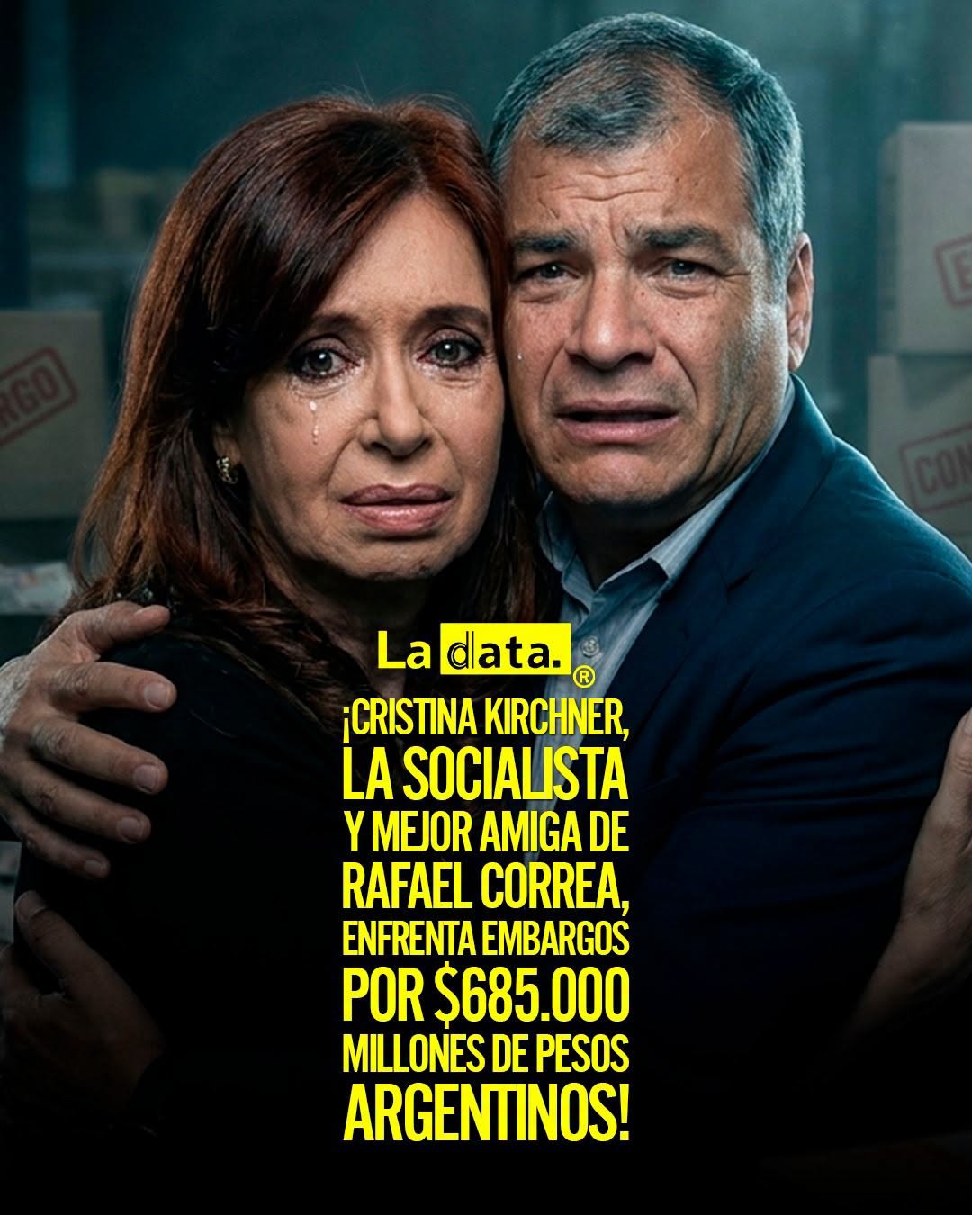@ladataec👈 #ladata #TendenciaPolítica #CristinaKirchner #RafaelCorrea #Argentina
