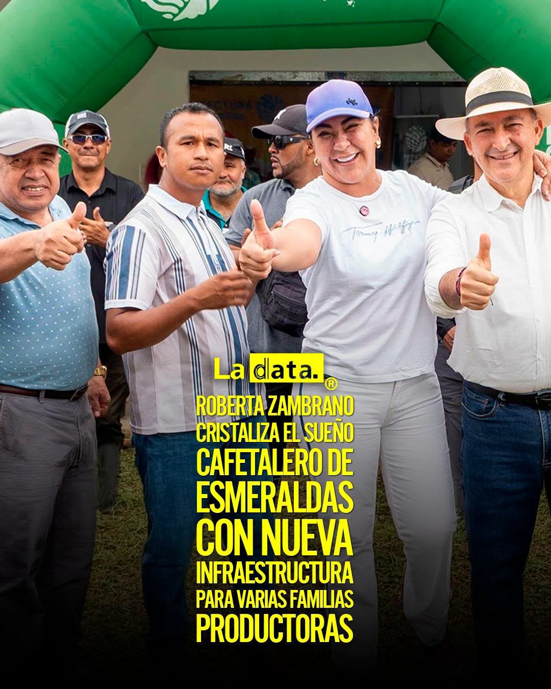 @ladataec 👈 ‎ ‎#ladata #TendenciaPolítica #Esmeraldas #RobertaZambrano