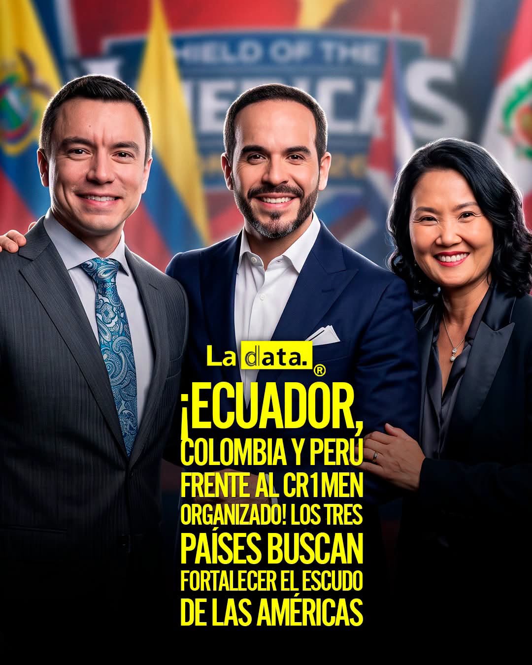 @ladataec👈 #ladata #TendenciaPolítica #Ecuador #Colombia #Perú