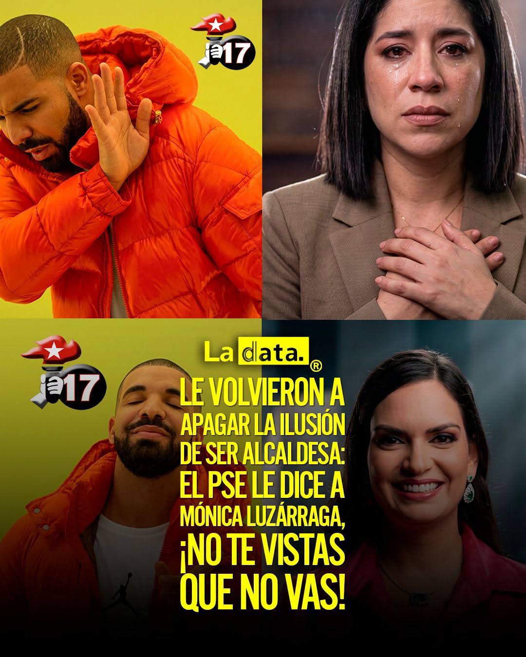 @ladataec👈 #ladata #TendenciaPolítica #Guayaquil #MónicaLuzárraga #Elecciones2027