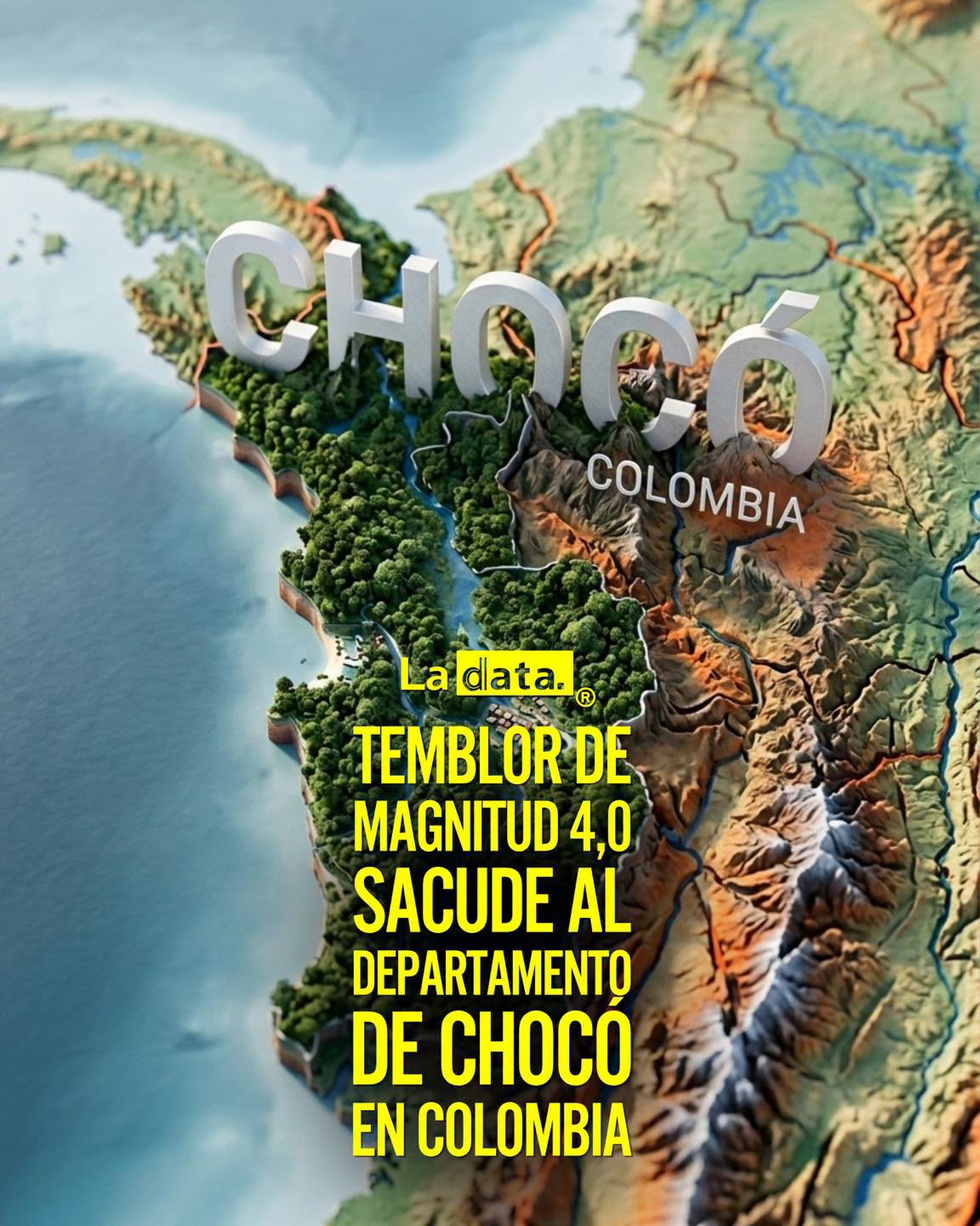 La Data 👈 #ladata #tendenciapolítica #SismoColombia #choco