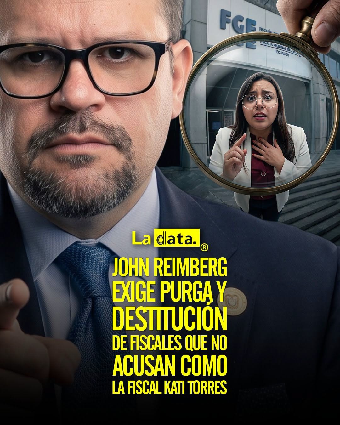 @ladataec👈 #LaData #TendenciaPolitica #JonhReimberg #Justicia