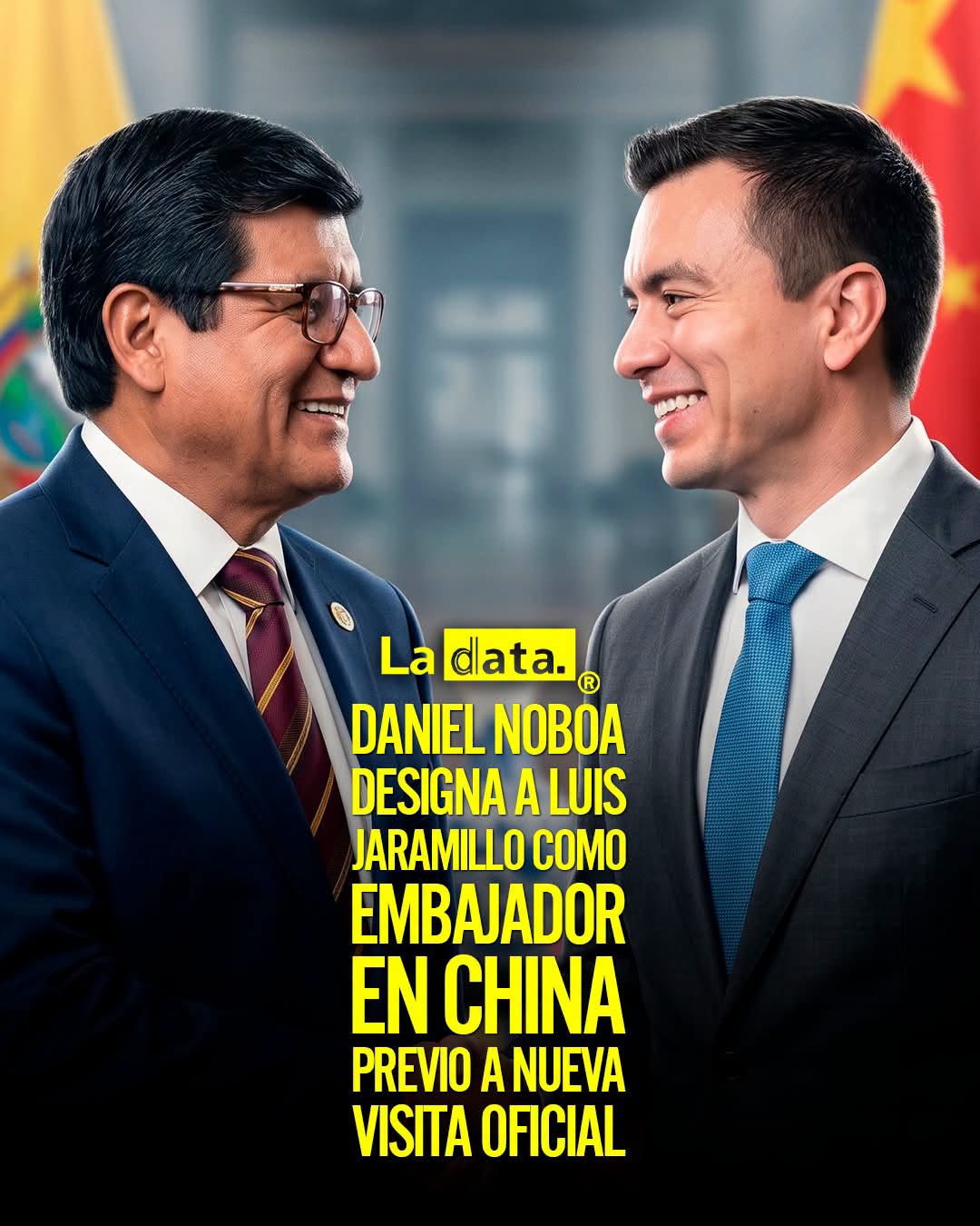 @ladataec👈 #LaData #TendenciaPolítica #Ecuador #China