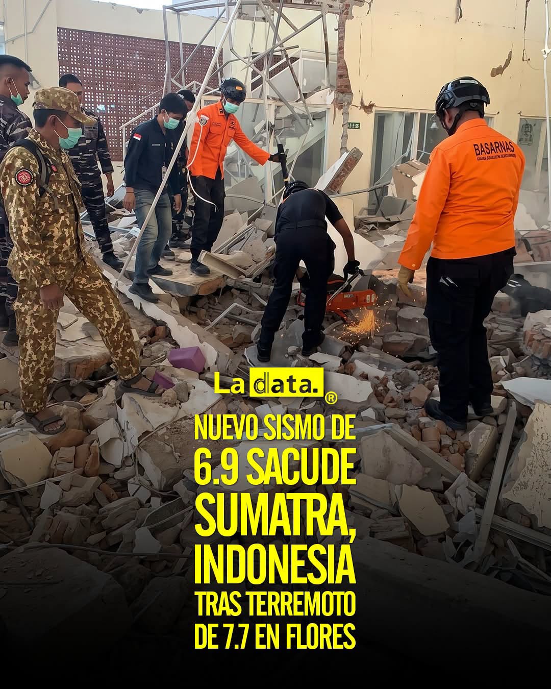 @ladataec👈 #LaData #TendenciaPolitica #Sismo #Indonesia