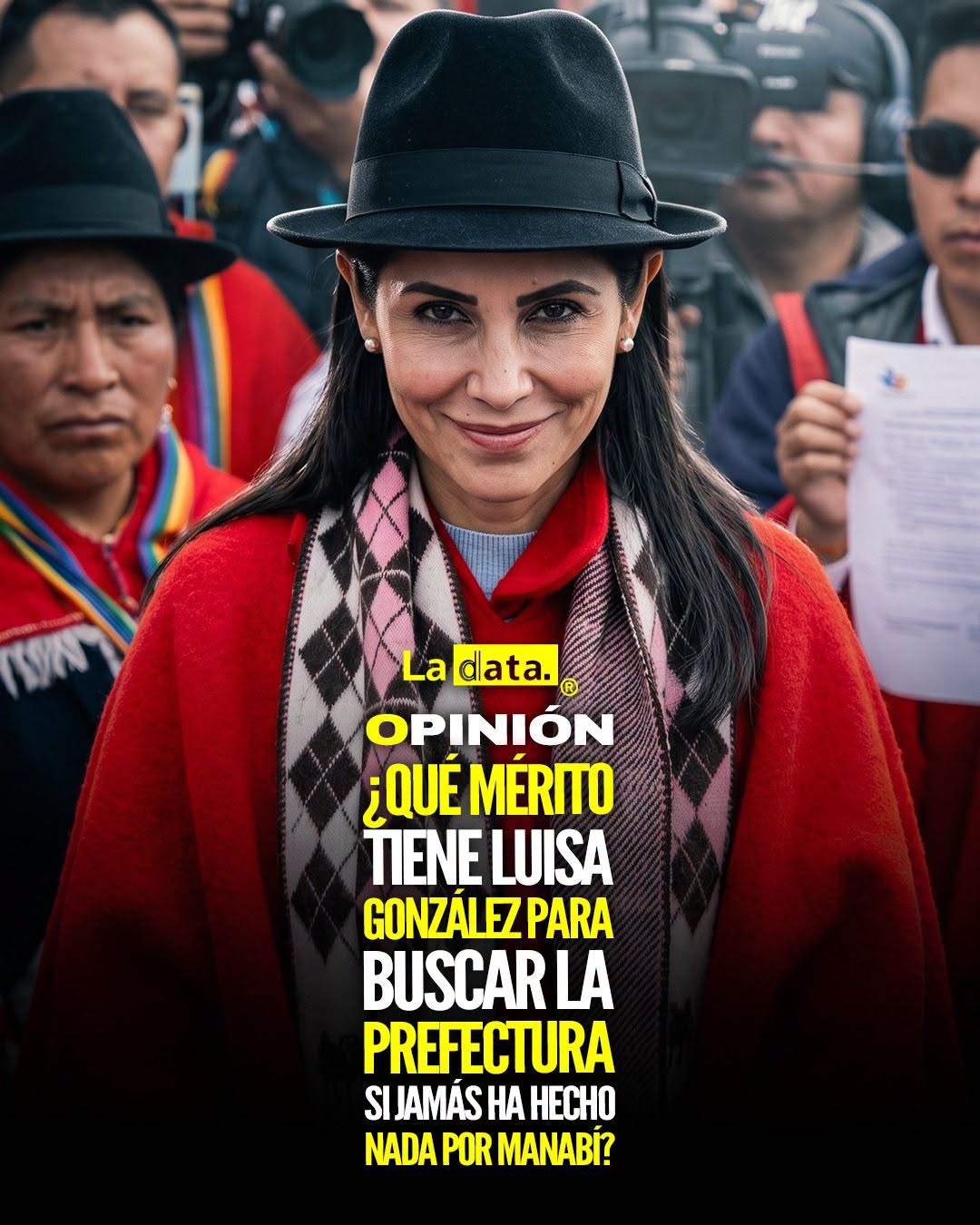 @ladataec 👈 ‎ ‎#ladata #TendenciaPolítica #LuisaGonzález #Corrupción  ‎
