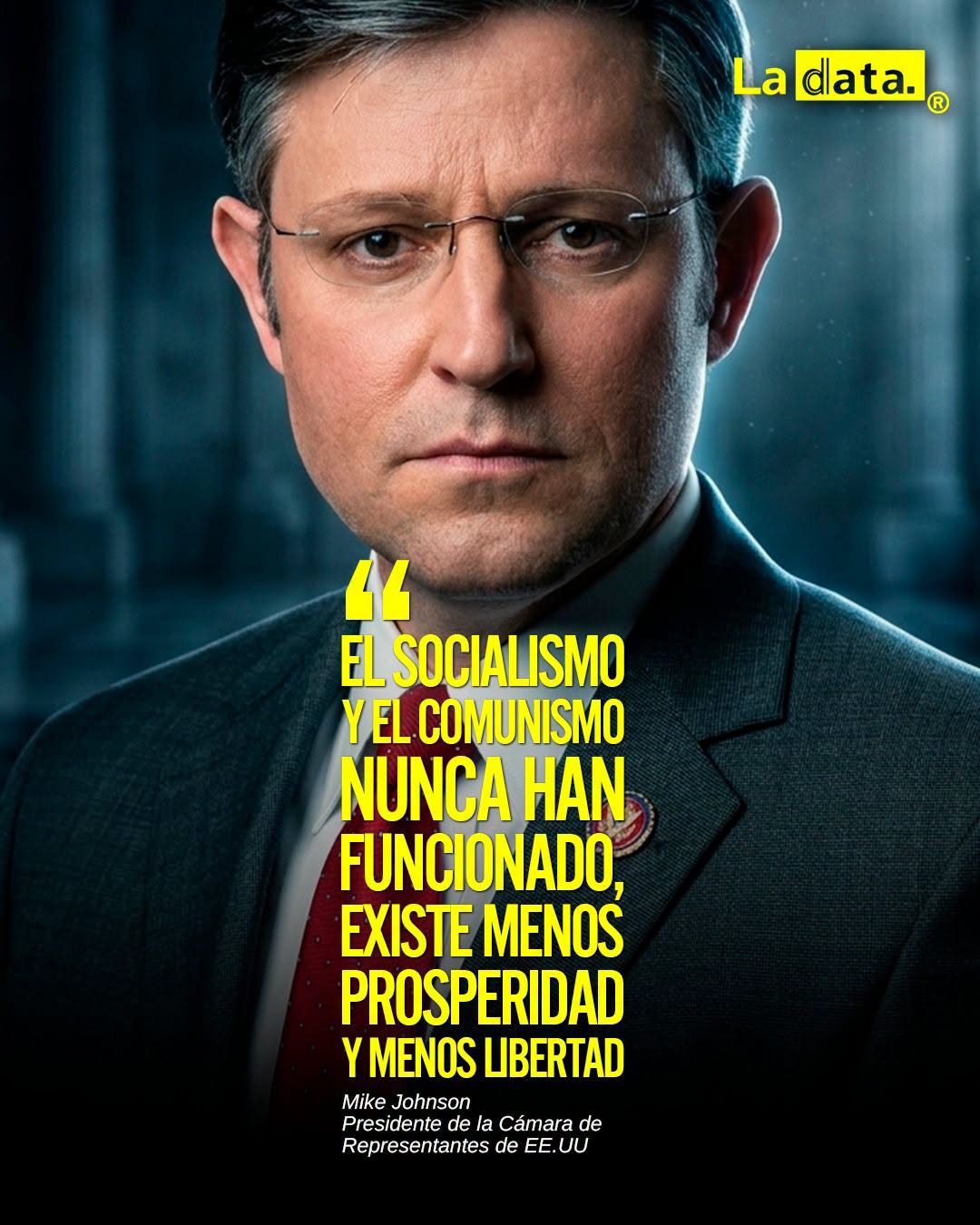@ladataec👈 #ladata #TendenciaPolítica #MikeJohnson #EstadosUnidos