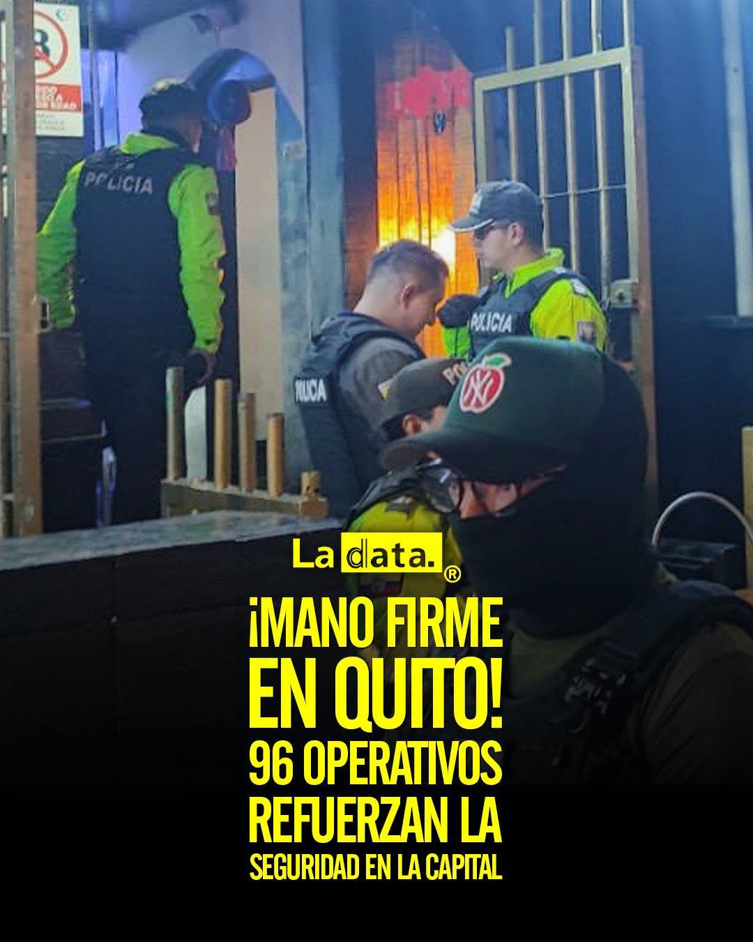 @ladataec #ladata #TendenciaPolítica #Quito #Seguridad