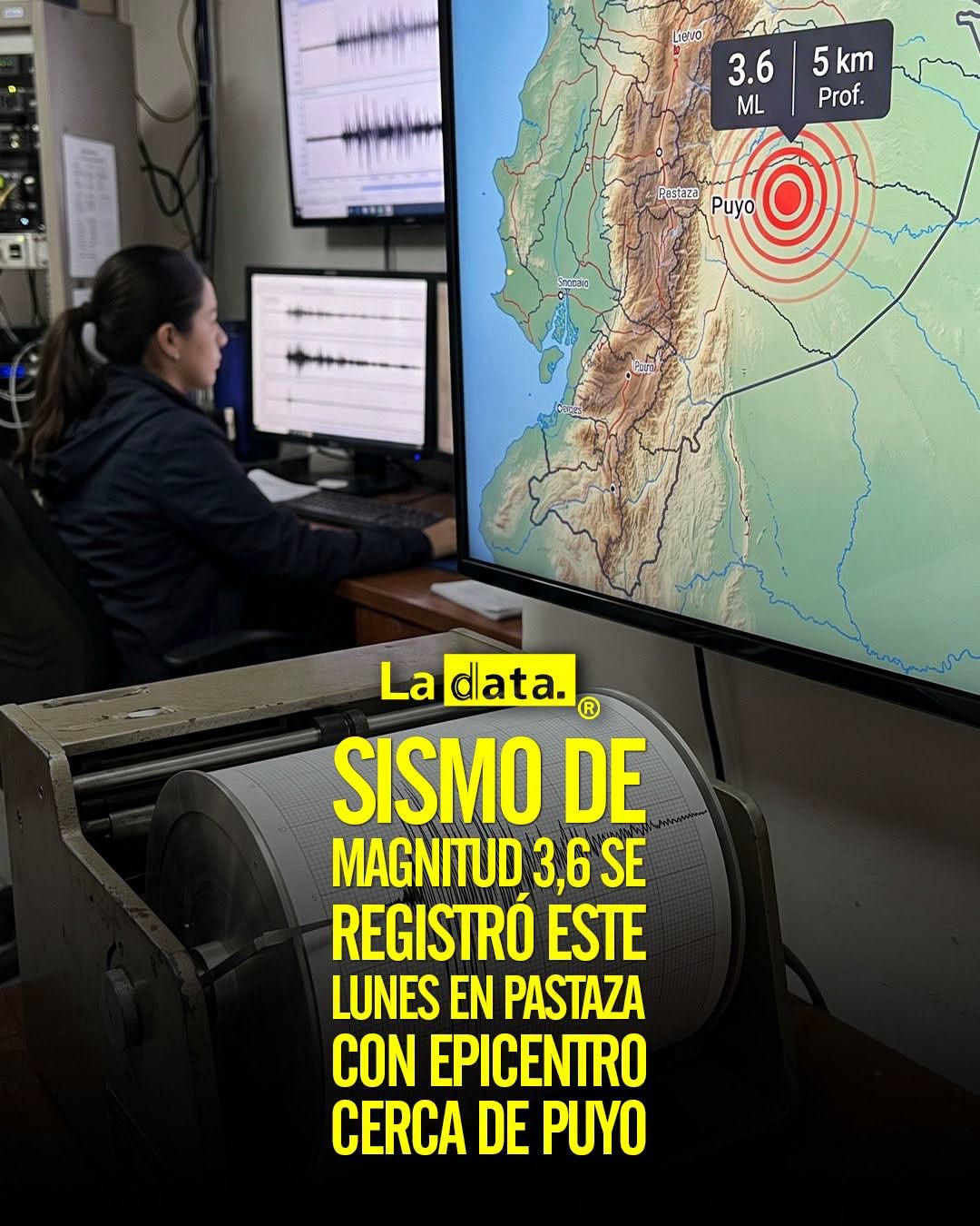 @ladataec  #ladata #TendenciaPolítica #Sismo #Pastaza