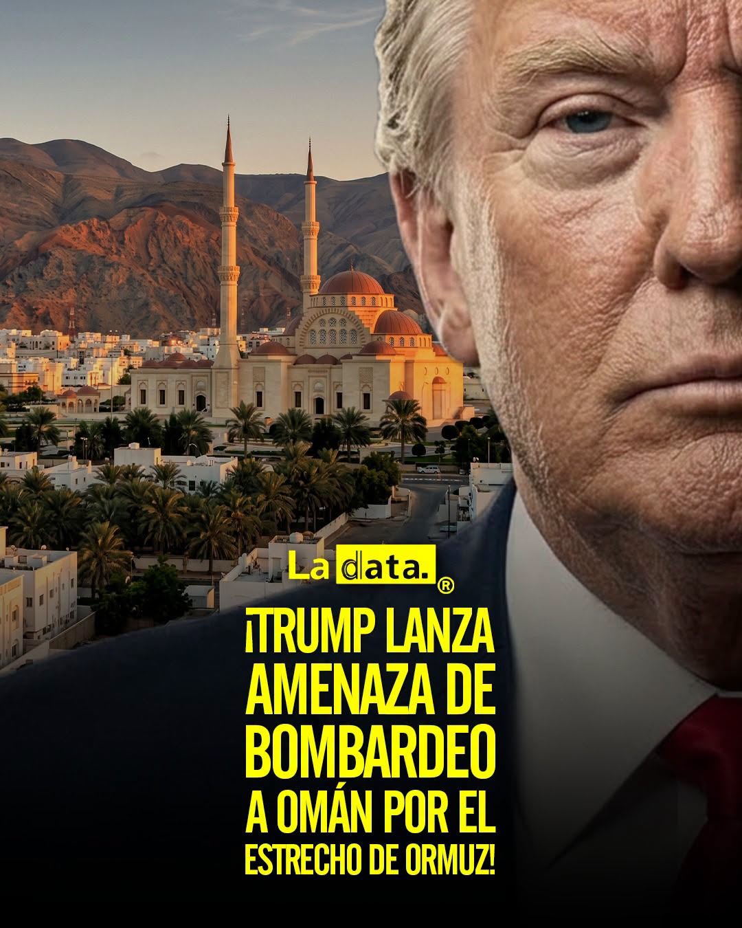 @ladataec 👈 #ladata #TendenciaPolítica #DonaldTrump #Irán