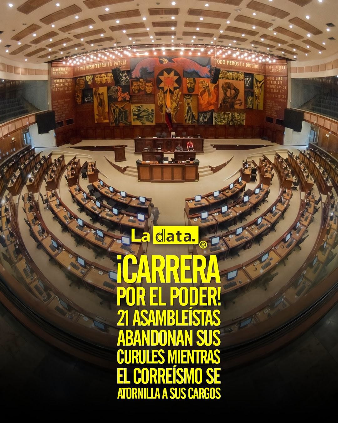 @ladataec 👈 #ladata #TendenciaPolítica #AsambleaNacional #Elecciones2026