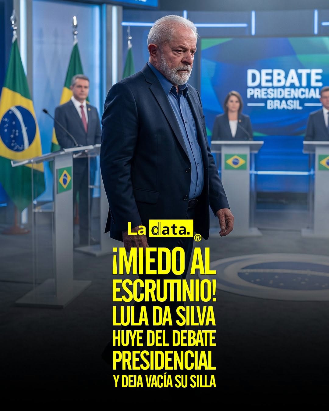 @ladataec 👈 #ladata #TendenciaPolítica #LulaDaSilva #Brasil
