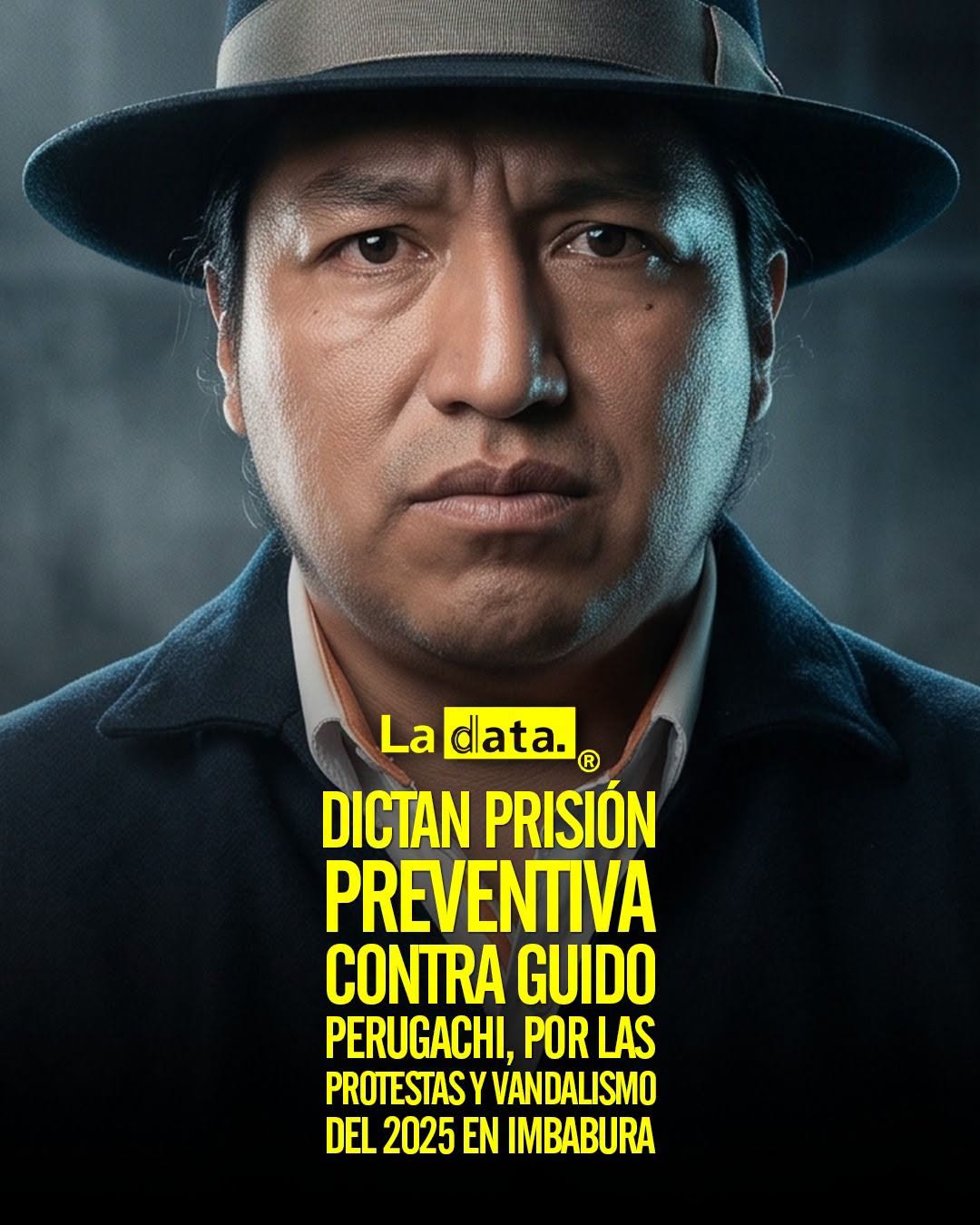 @ladataec 👈 ‎ ‎#ladata #TendenciaPolítica #GuidoPerugachi #Pachakutik