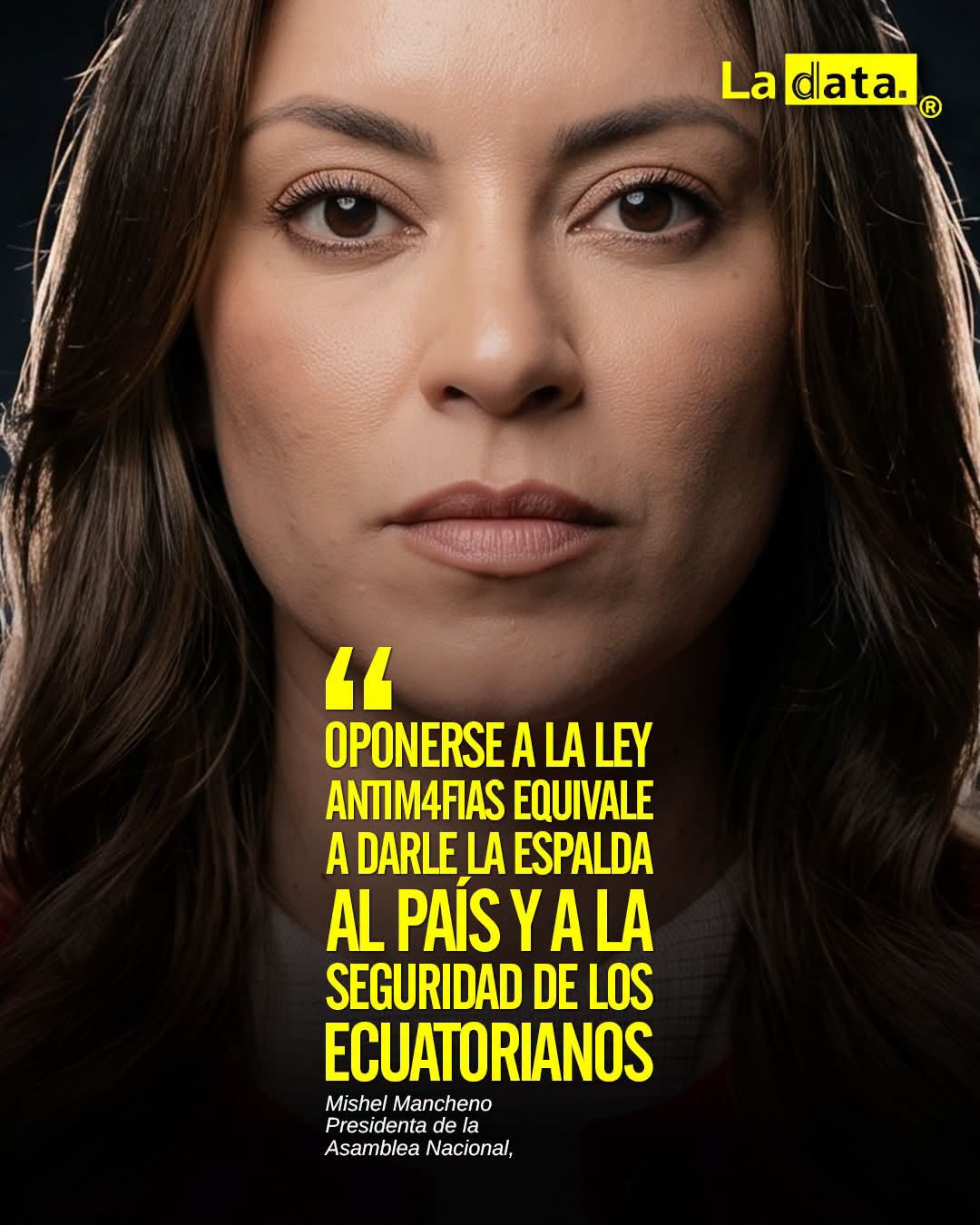 @ladataec  #ladata #TendenciaPolítica #MishelMancheno #Asamblea
