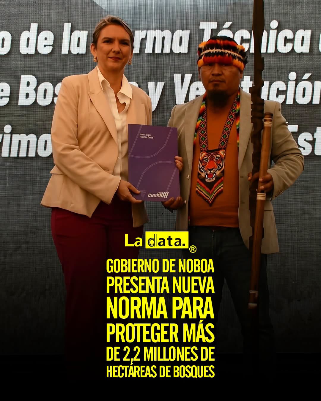 @ladataec👈 #LaSata #TendenciaPolitica #Gobierno #bosques