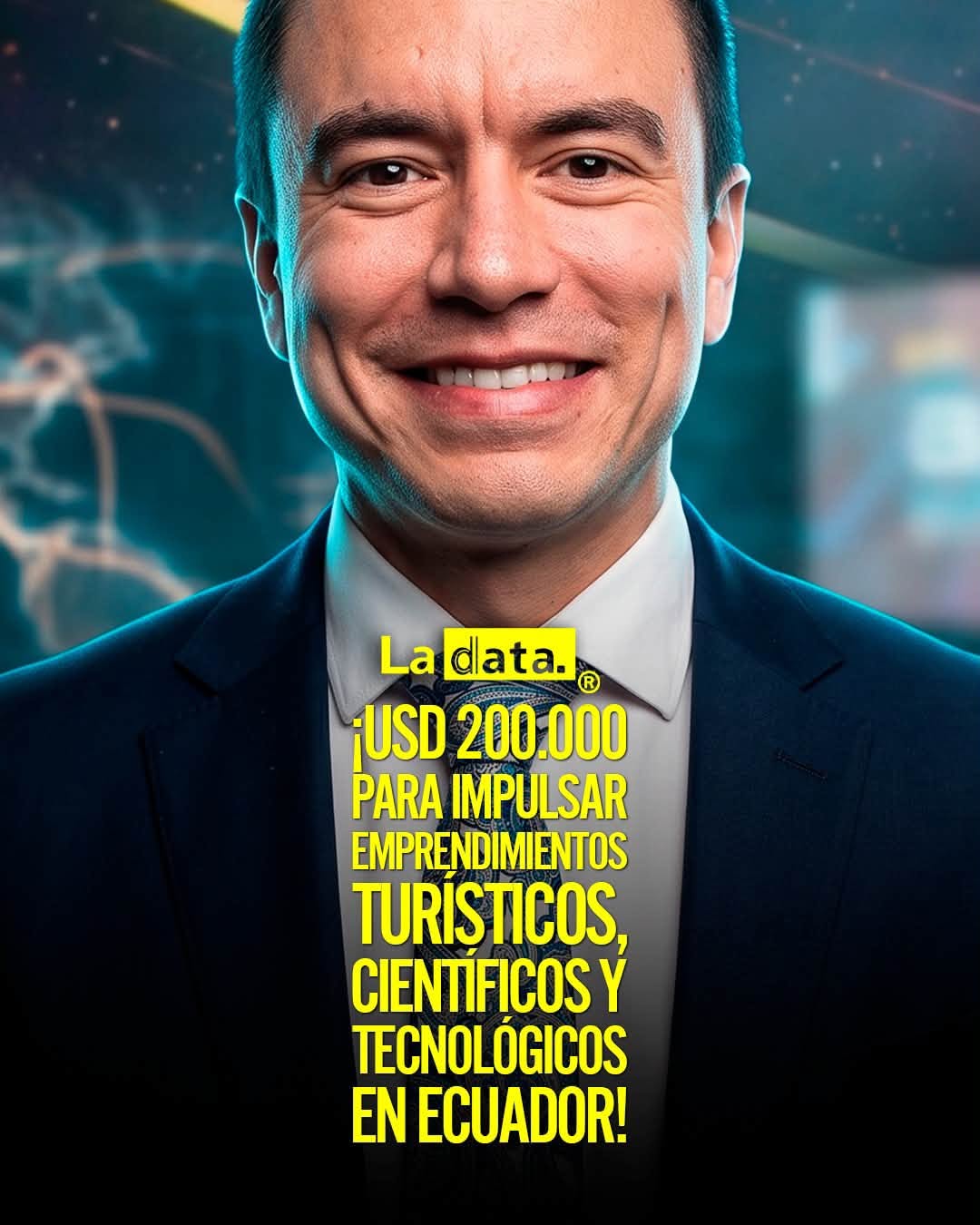 @ladataec👈 #ladata #TendenciaPolítica #DanielNoboa #Emprendimiento