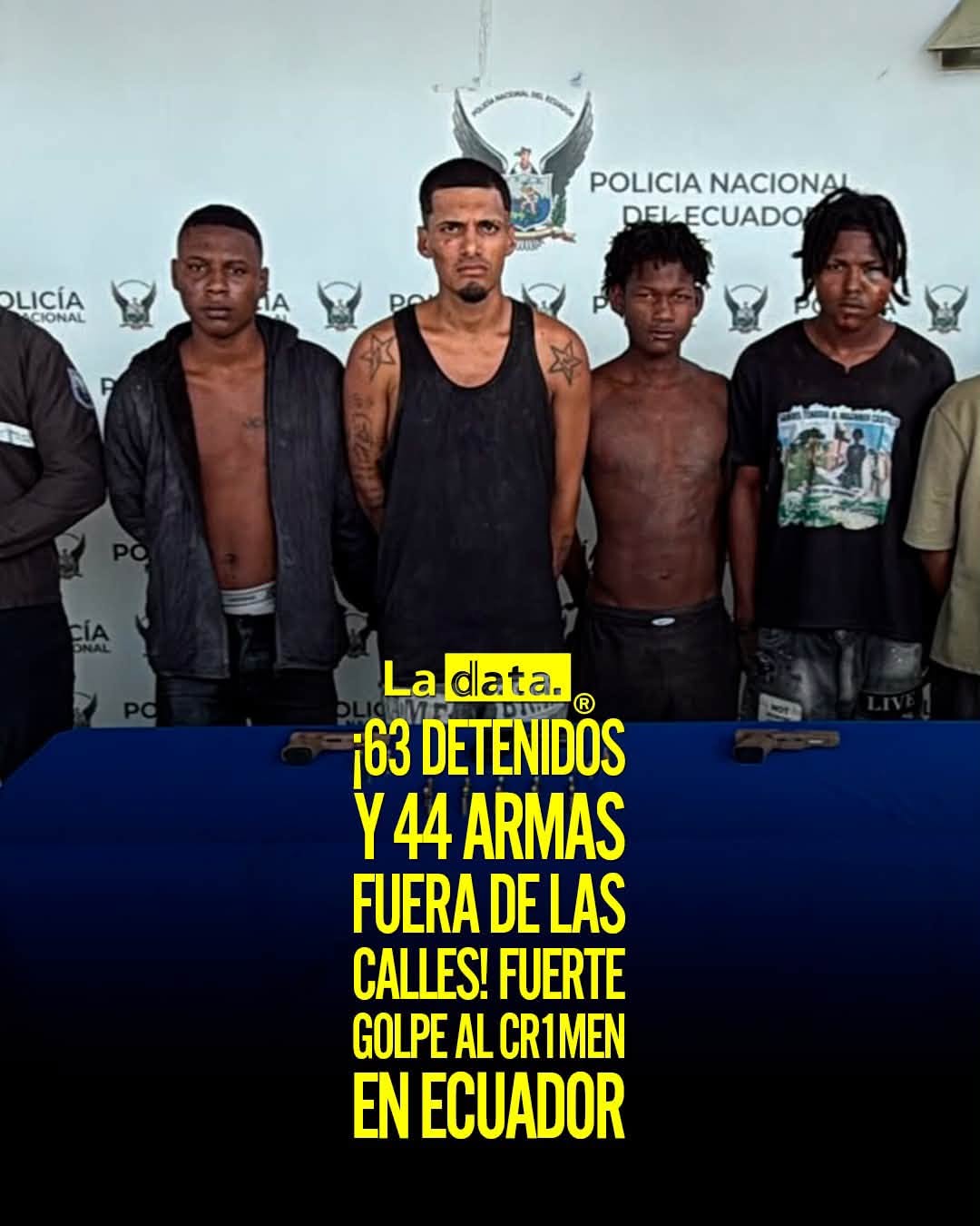 @ladataec👈 #ladata #TendenciaPolítica #Seguridad #PolicíaNacional