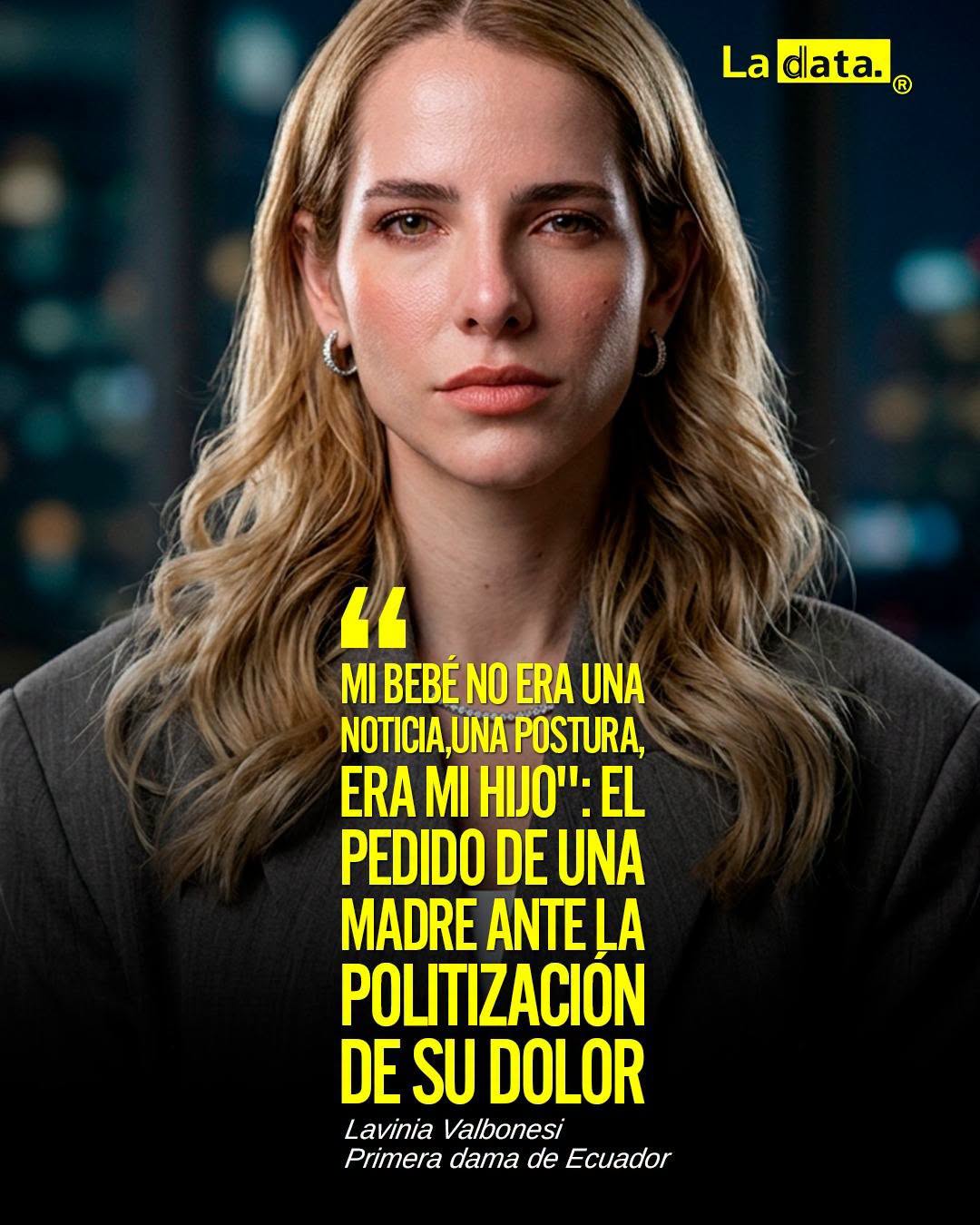 @ladataec👈 #LaData #TendenciaPolítica #LaviniaValbonesi #Humanidad