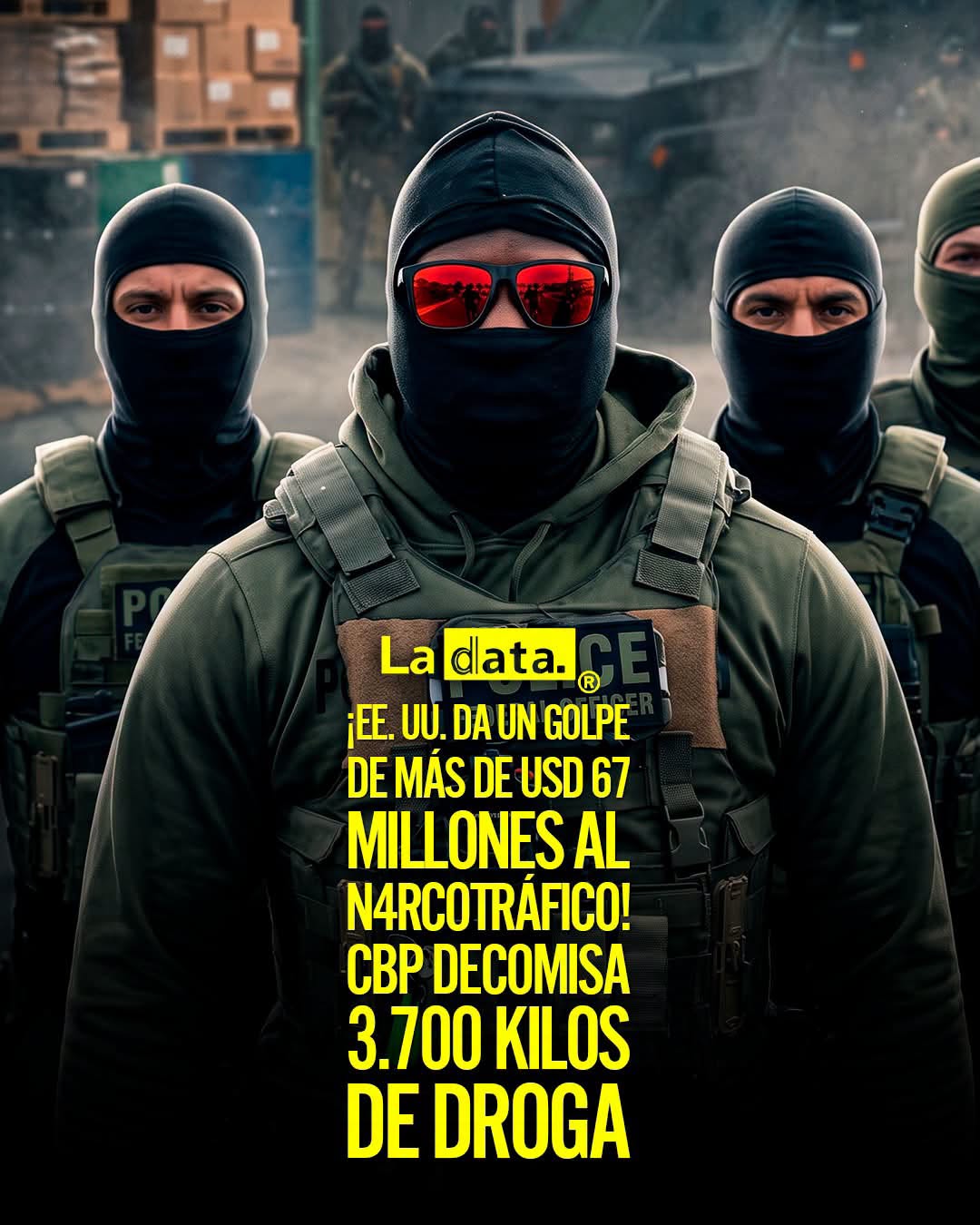 @ladataec👈 #ladata #TendenciaPolítica #EstadosUnidos #Narcotráfico