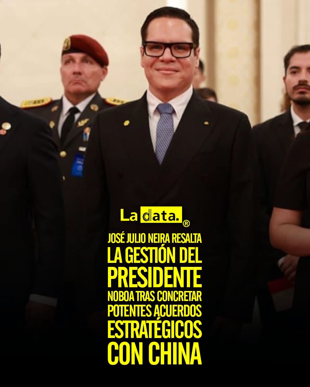 @ladataec 👈 ‎ ‎#ladata #TendenciaPolítica #JoséJulioNeira #EcuadorYChina