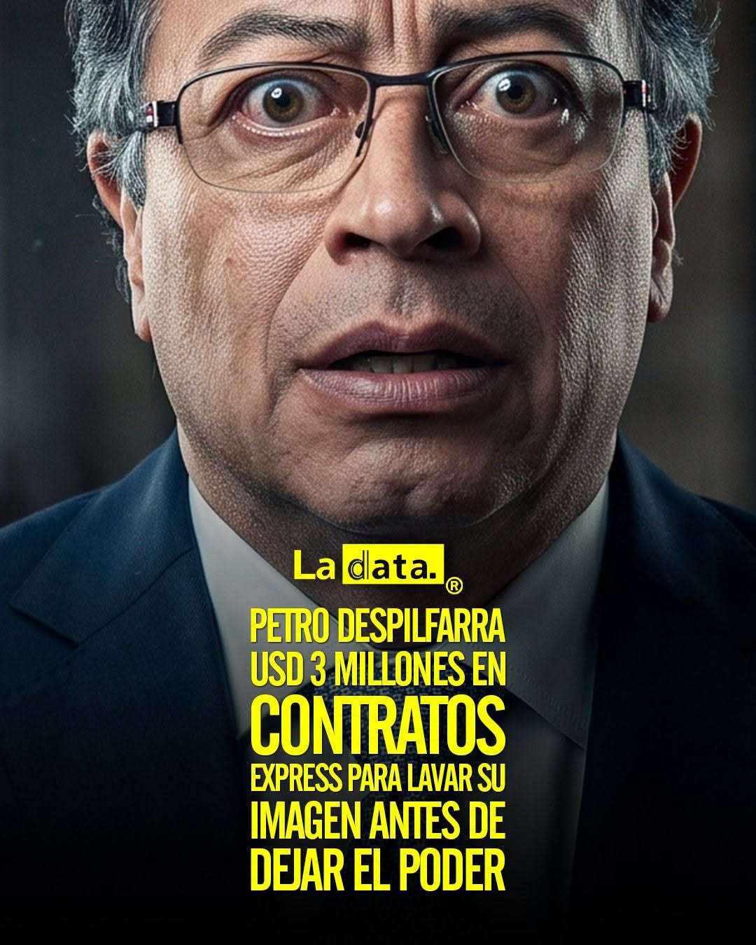 @ladataec👈 #ladata #TendenciaPolítica #GustavoPetro #Colombia