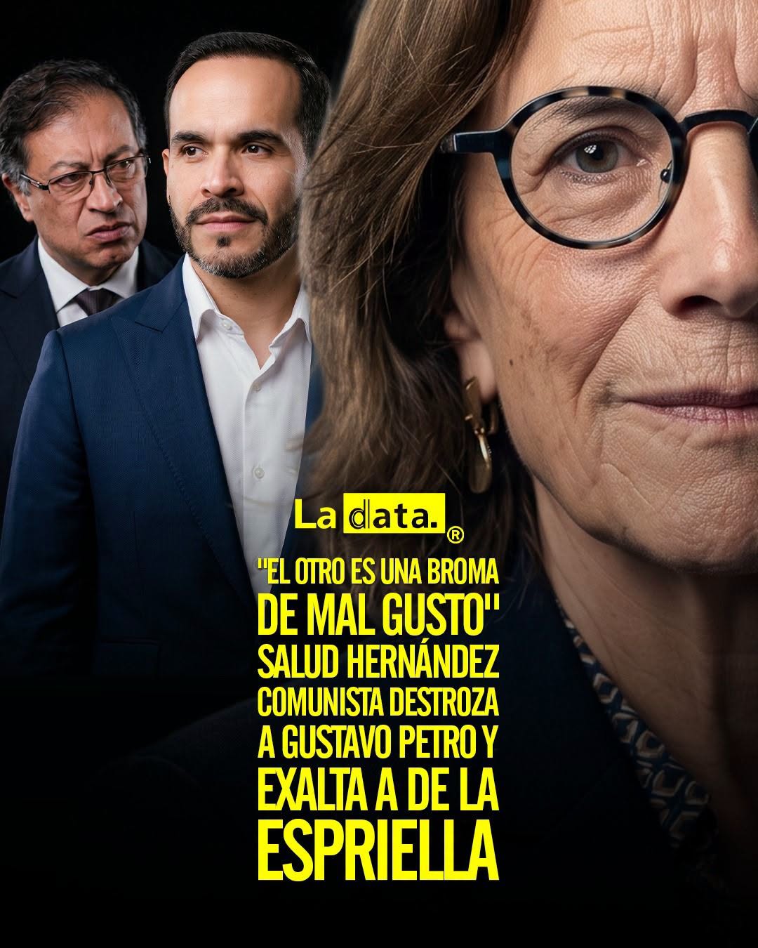 @ladataec 👈 #ladata #TendenciaPolítica #AbelardoDeLaEspriella #GustavoPetro