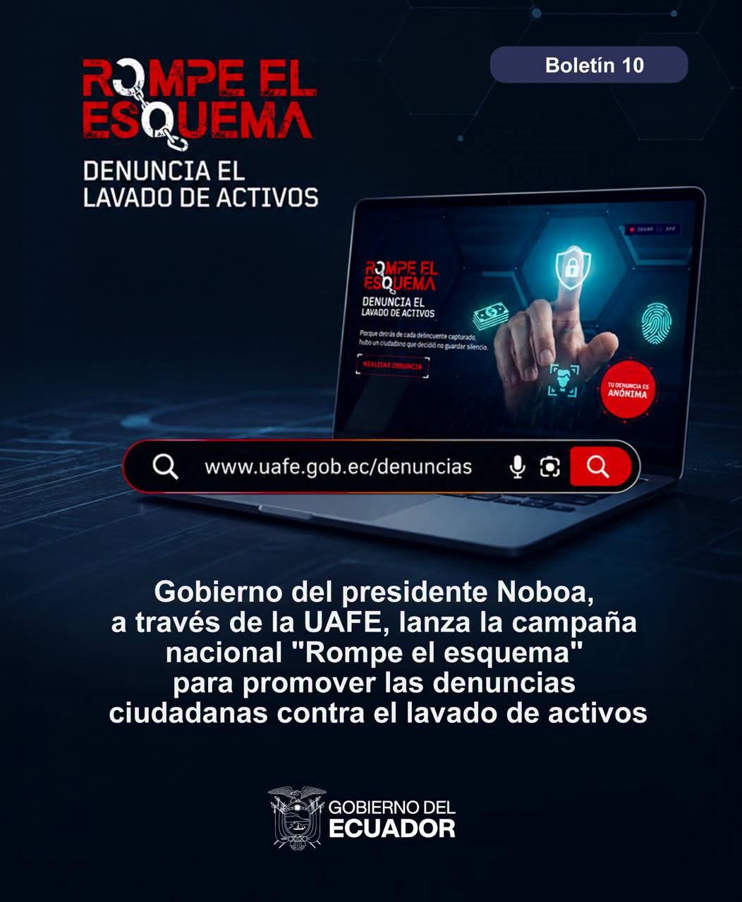 @ladataec 👈 ‎ ‎#ladata #TendenciaPolítica #GobiernoNacional #UAFE