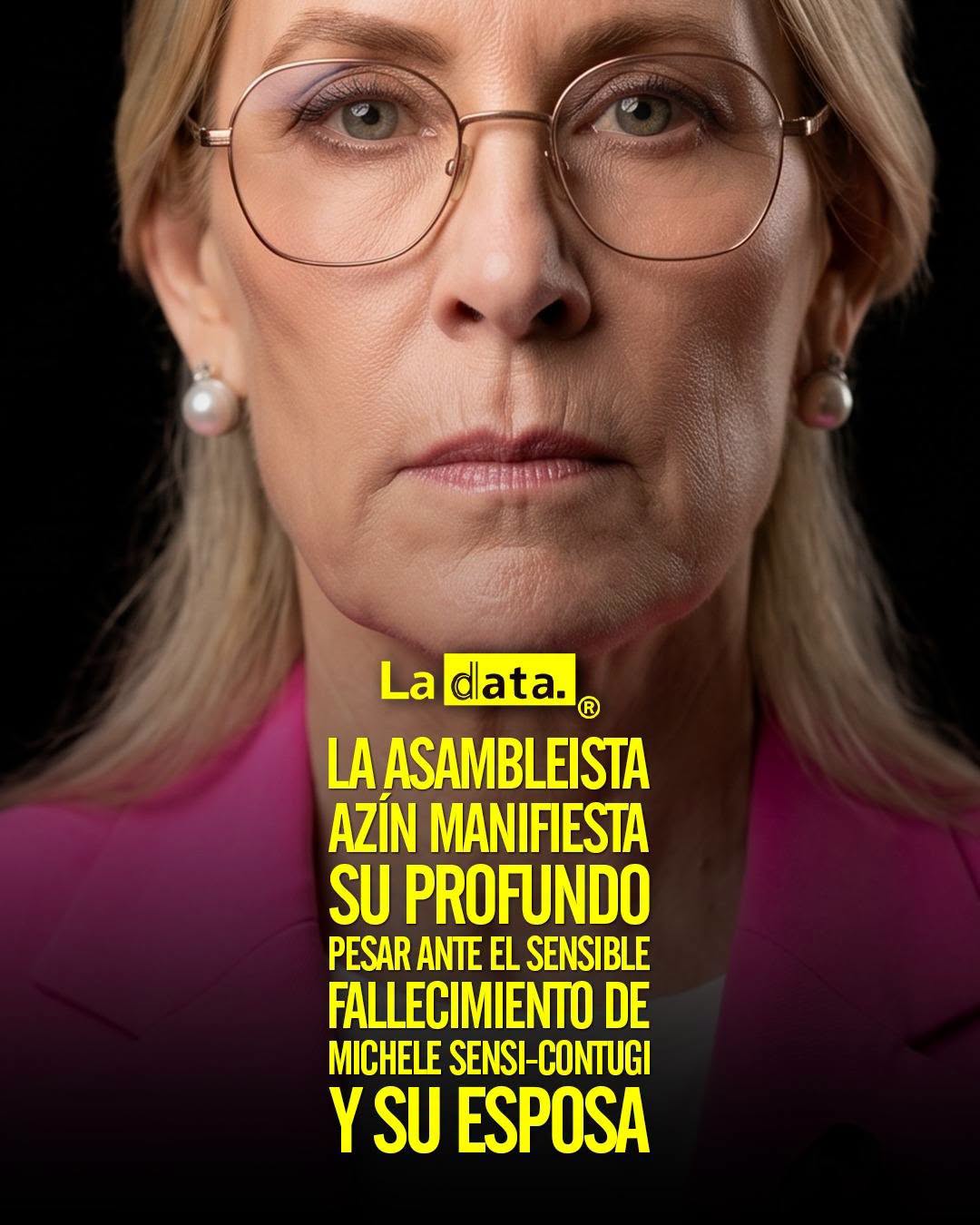 @ladataec 👈 ‎ ‎#ladata #TendenciaPolítica #AnnabellaAzín #Condolencias